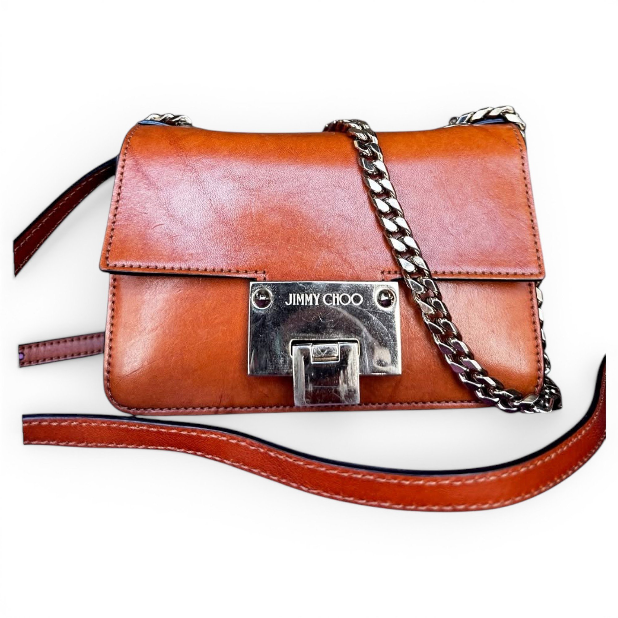 Rebel leather crossbody bag