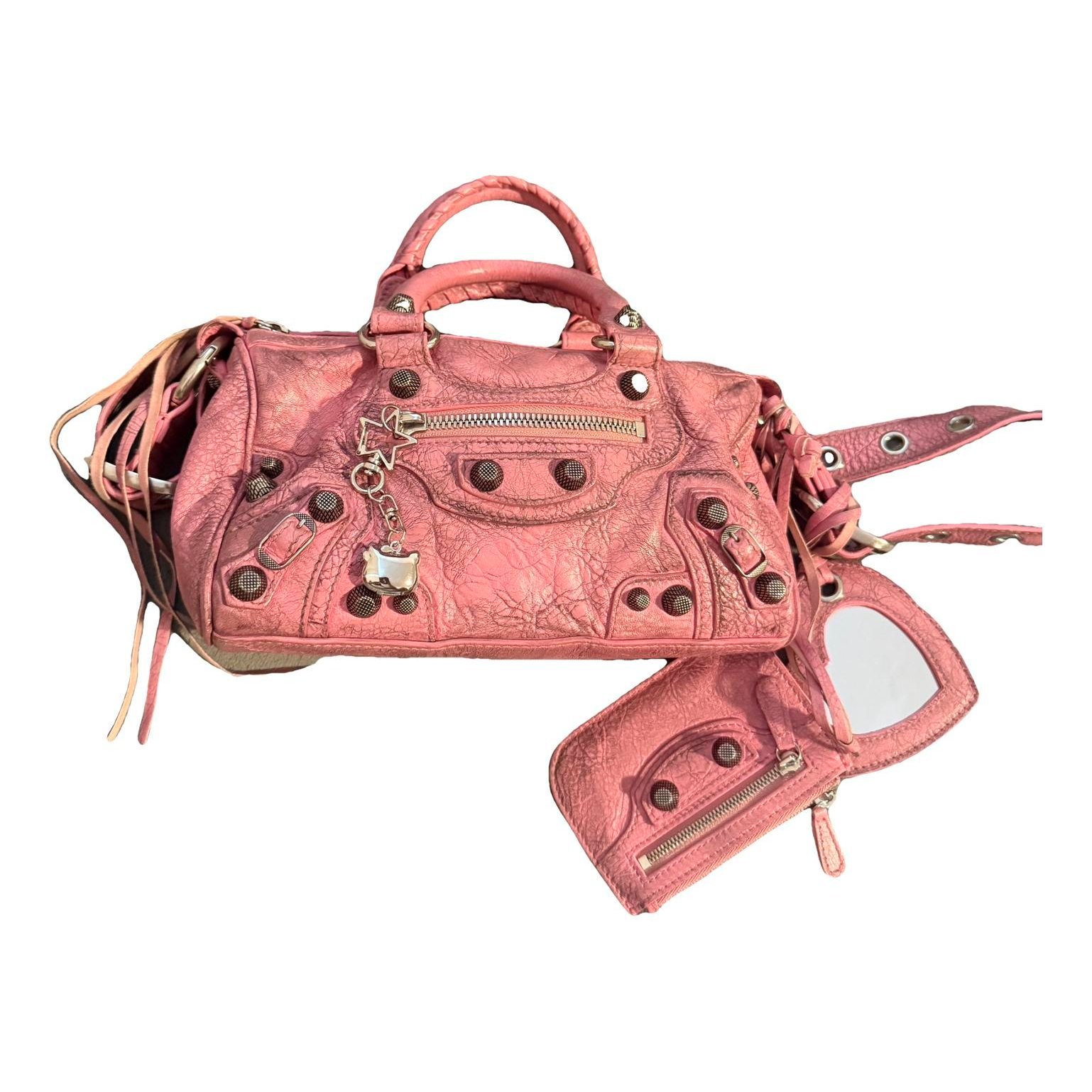 Le Cagole leather handbag