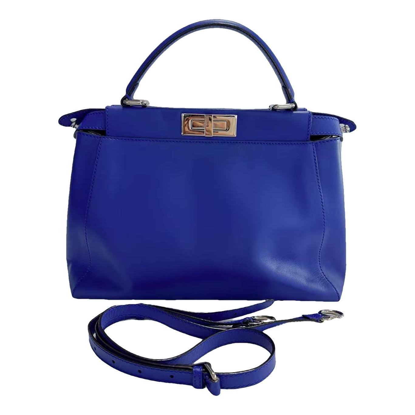 Peekaboo leather handbag