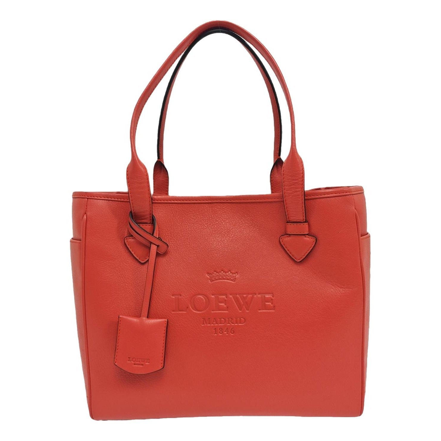 Leather handbag
