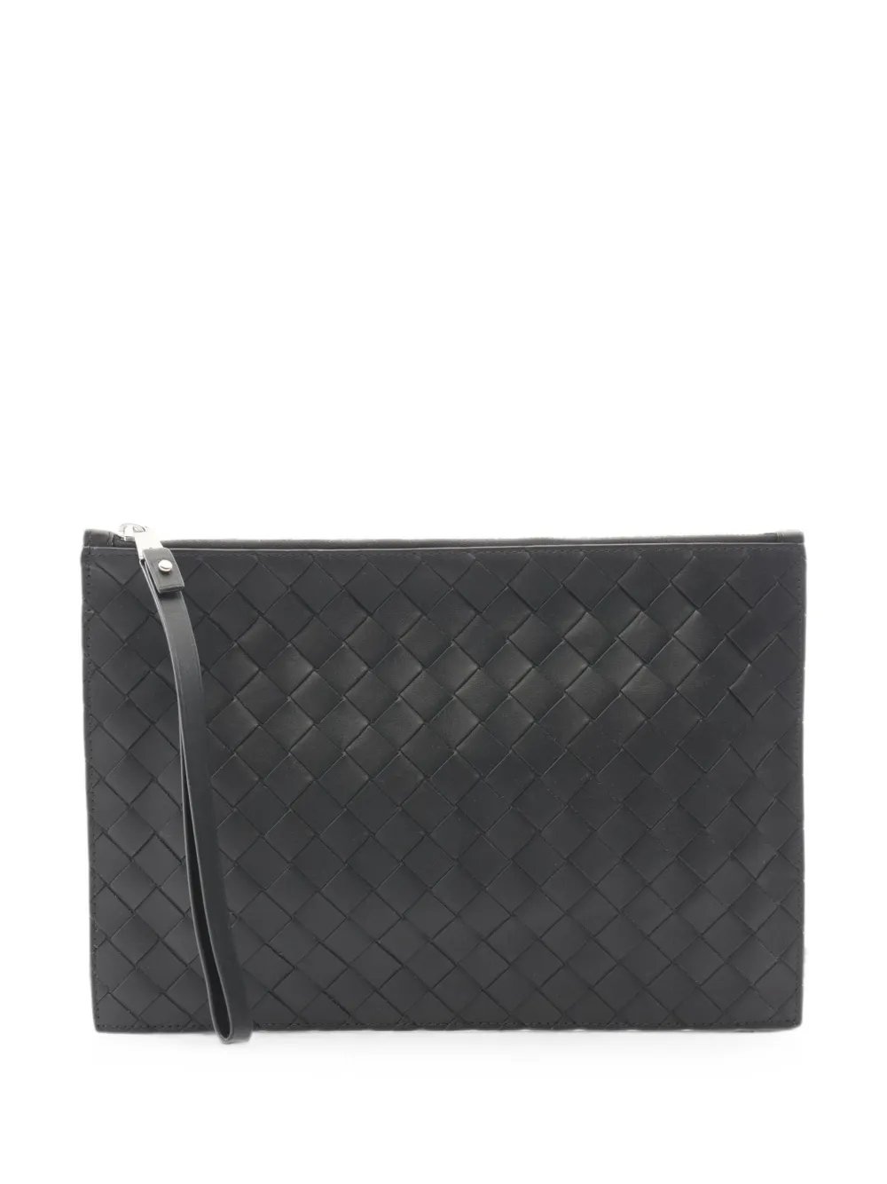 2020s Intrecciato wristlet clutch bag
