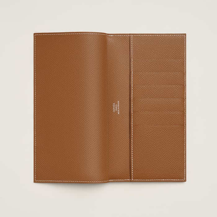 Gold Plipla Long Wallet