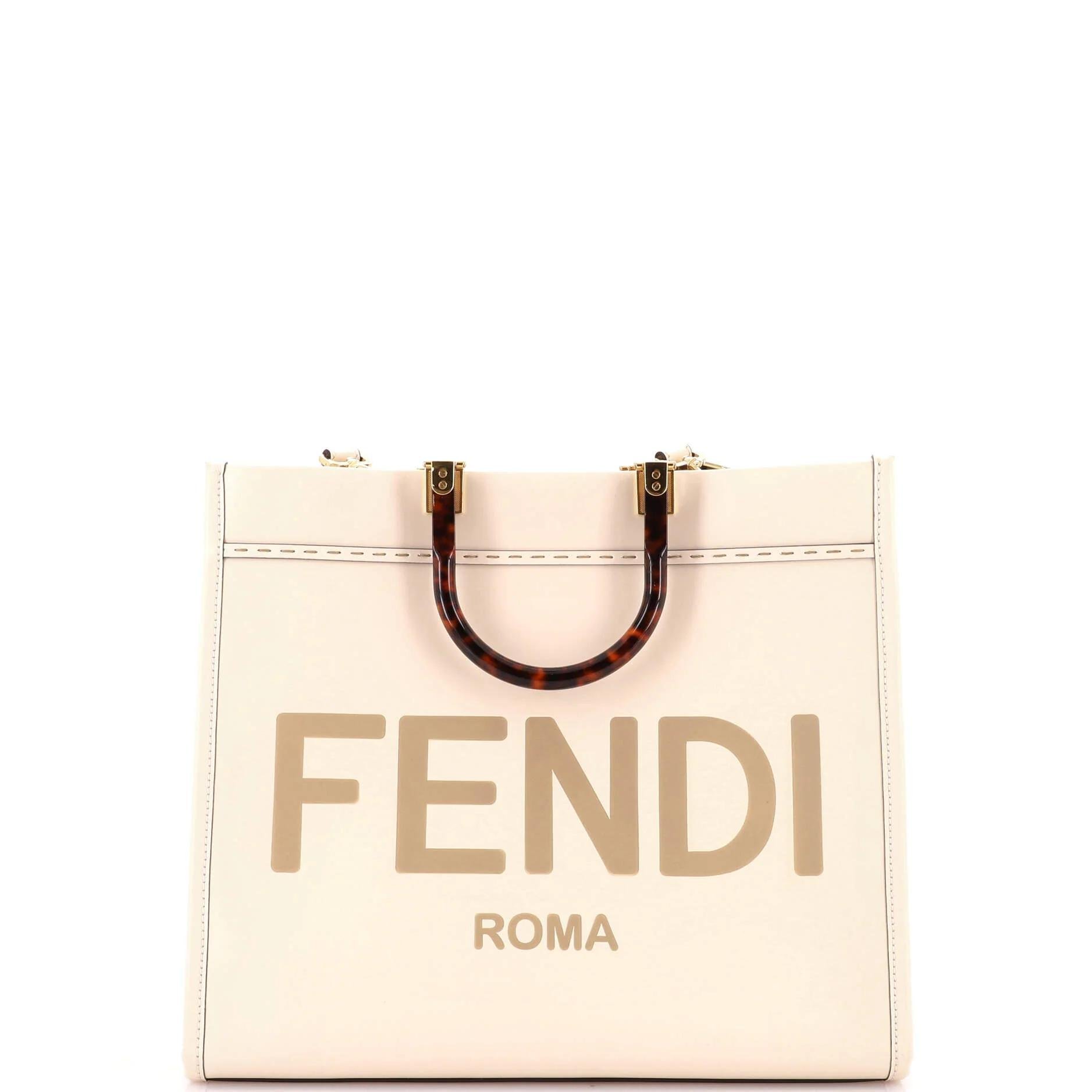 Leather tote