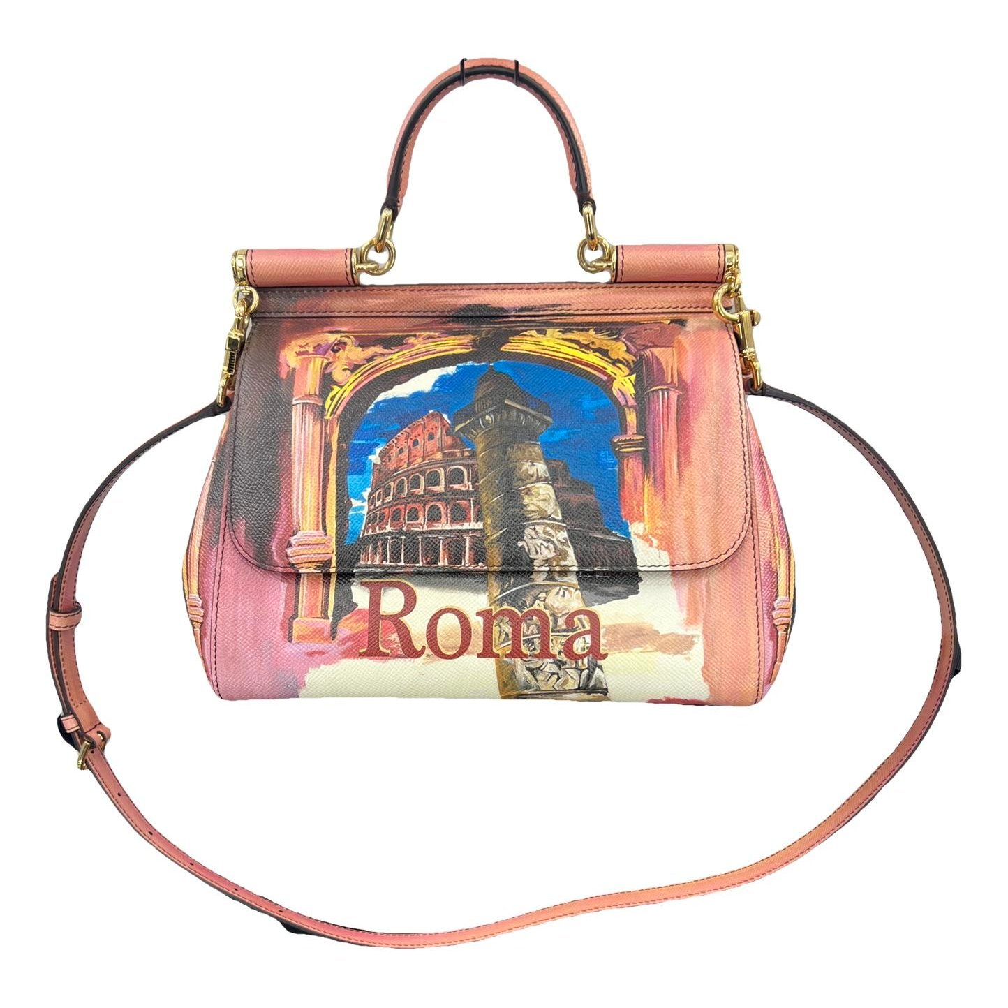 Dolce & Gabbana Sicily leather tote
