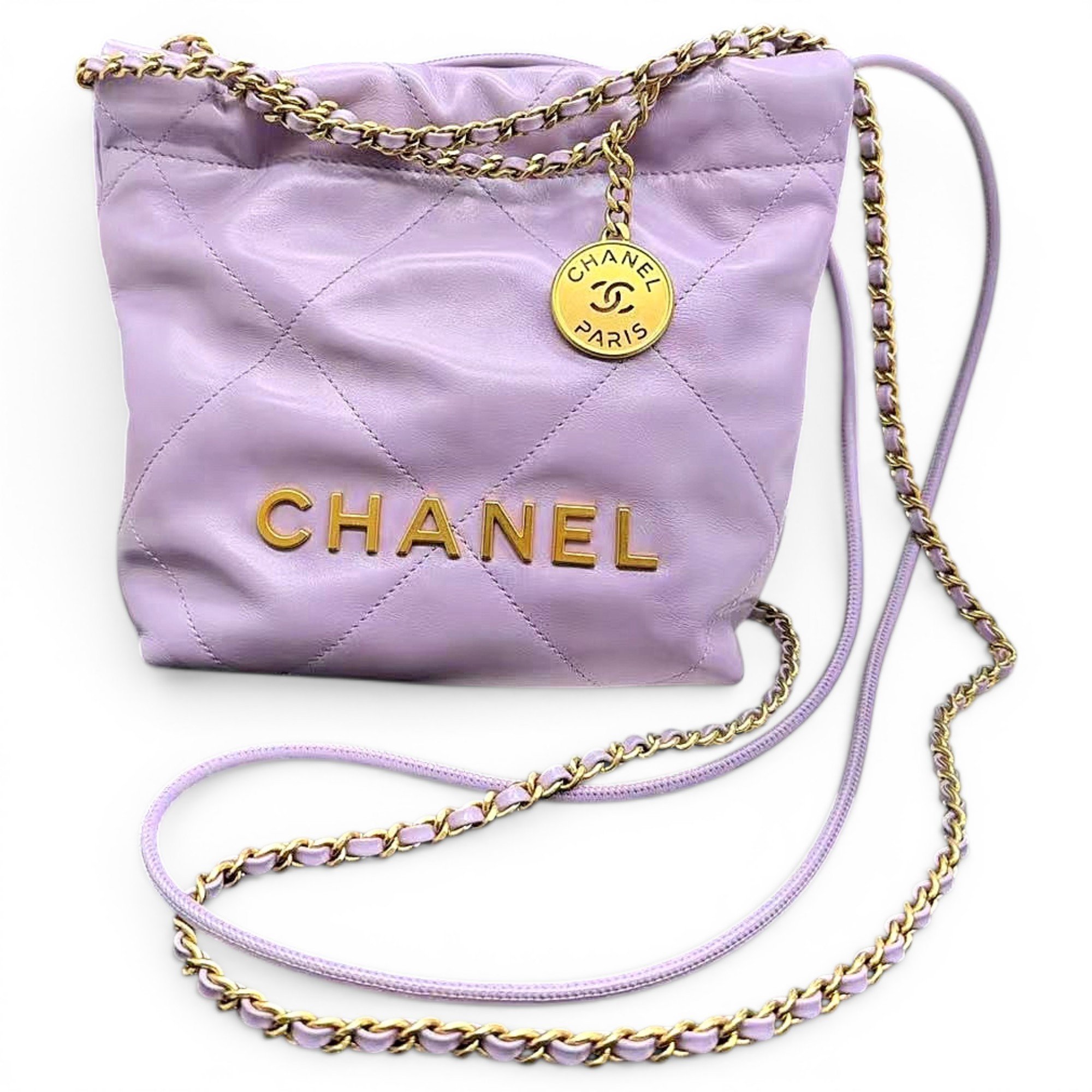 Chanel 22 leather handbag