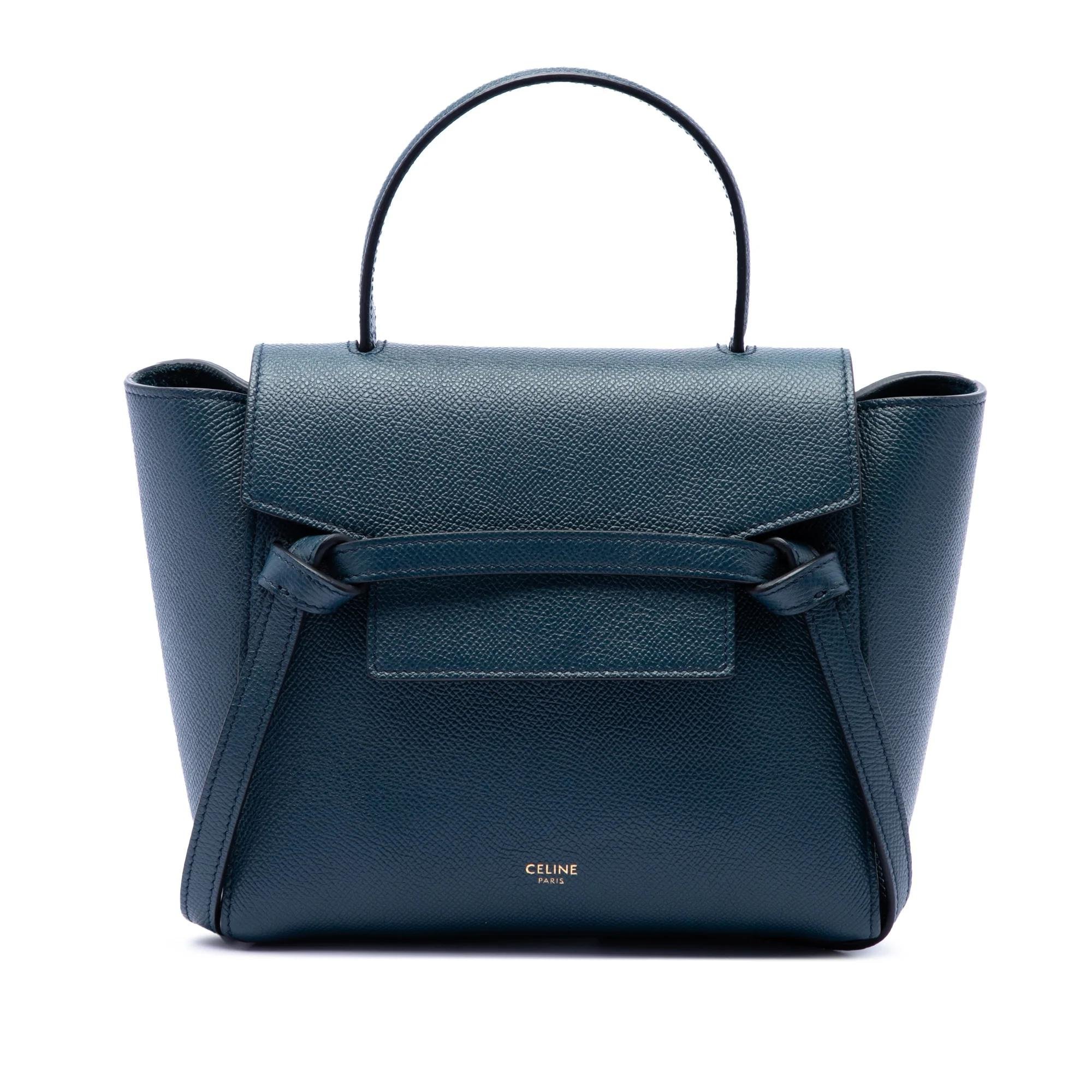 Belt pony-style calfskin handbag