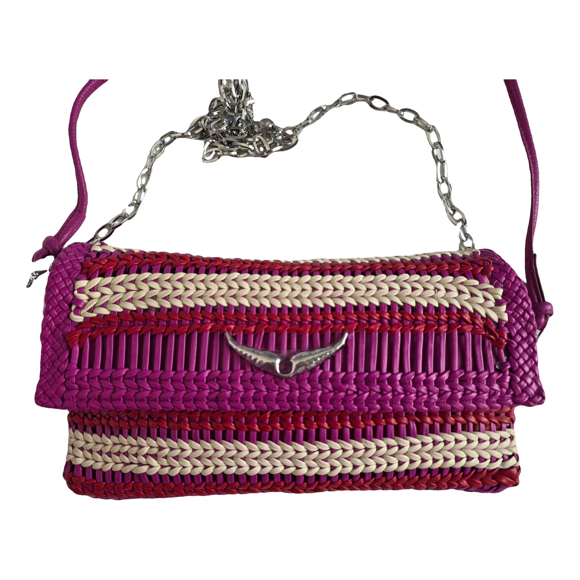 Rock leather crossbody bag