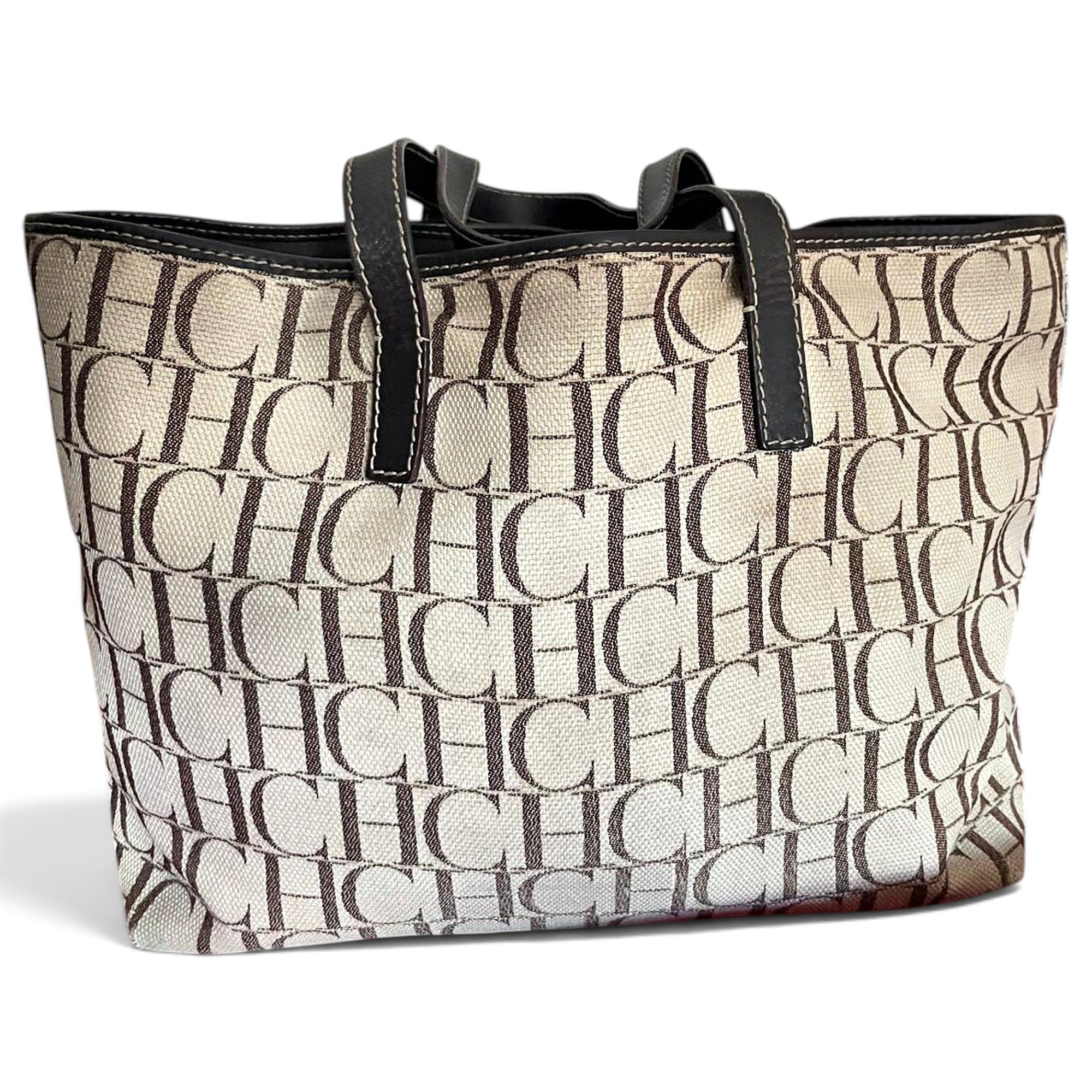 Carolina Herrera Leather tote