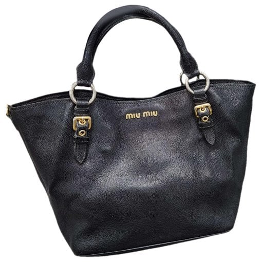 Vitello leather tote