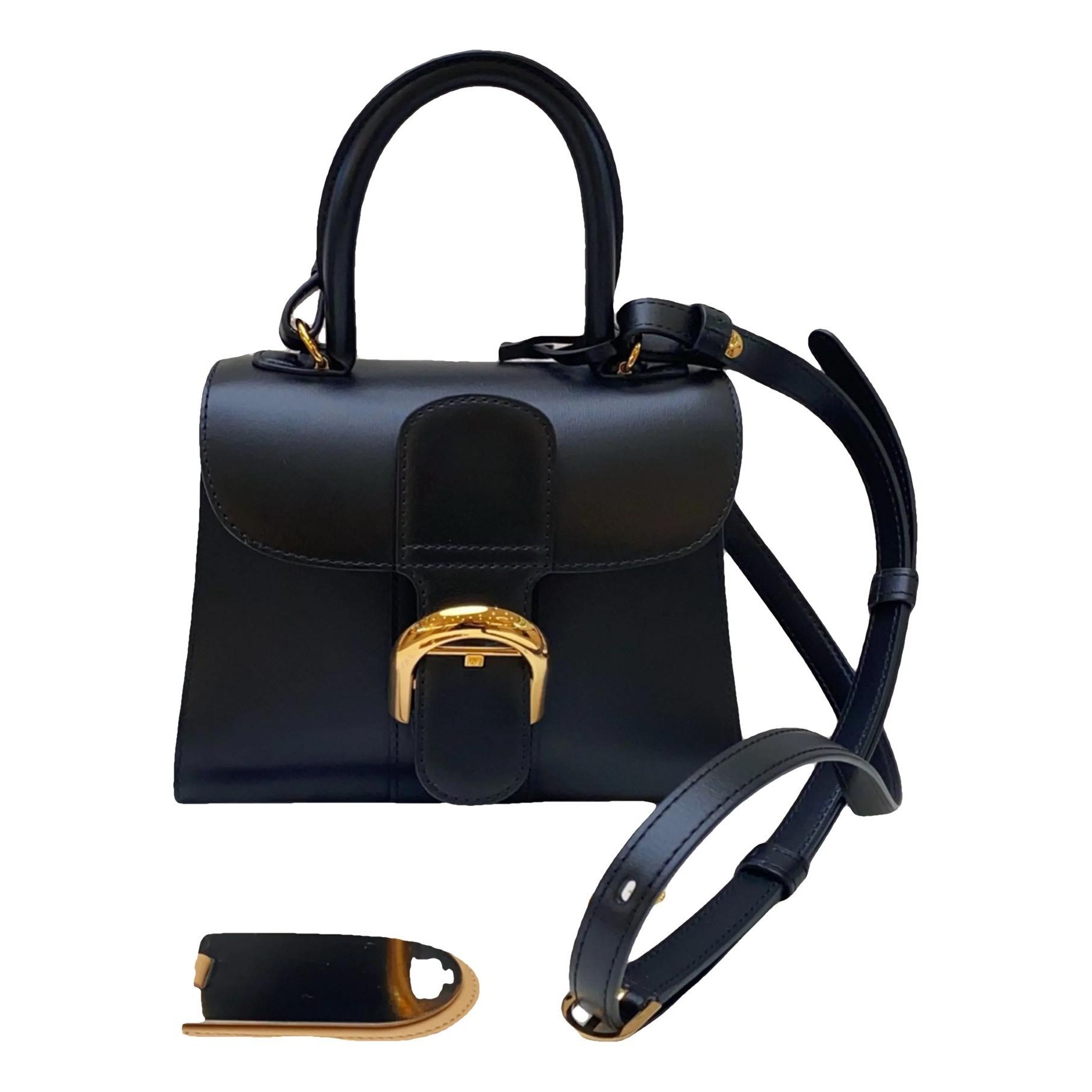 Brillant leather crossbody bag