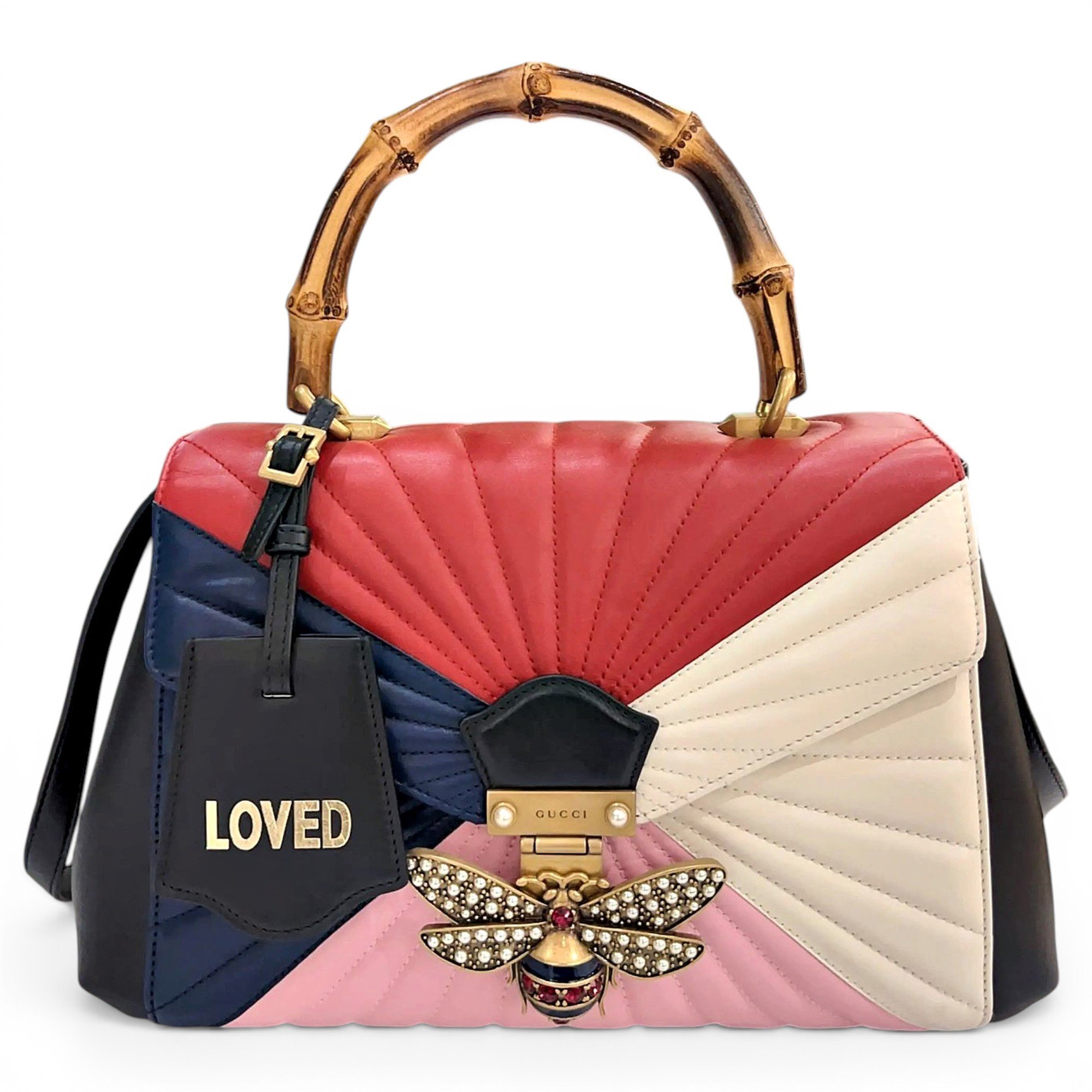Queen Margaret leather crossbody bag