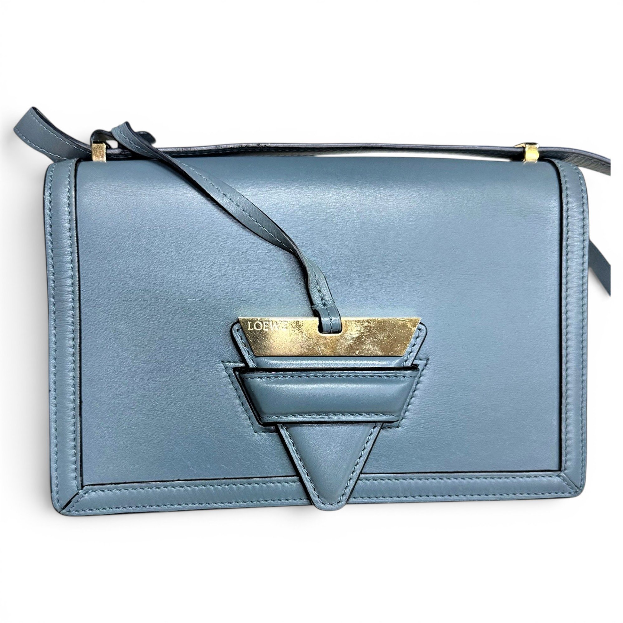 Barcelona leather handbag