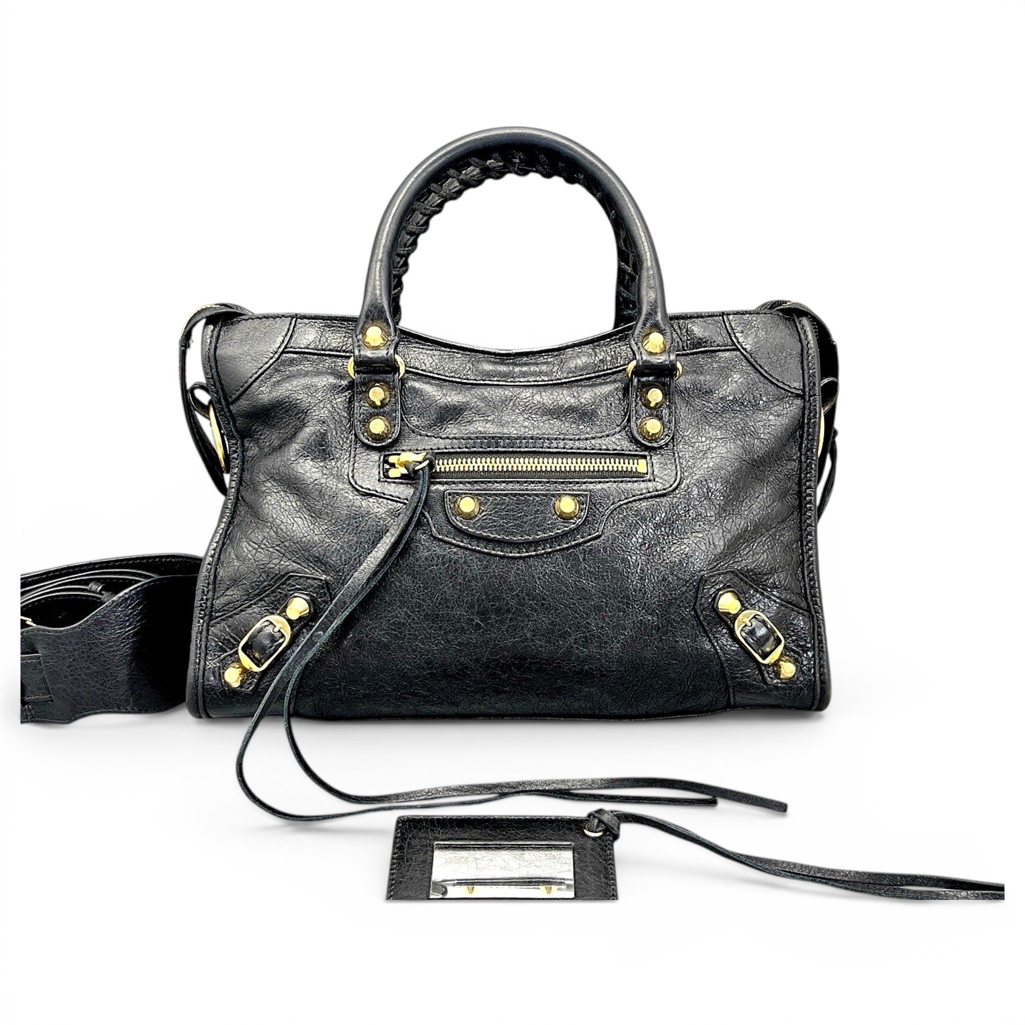 Balenciaga City leather handbag
