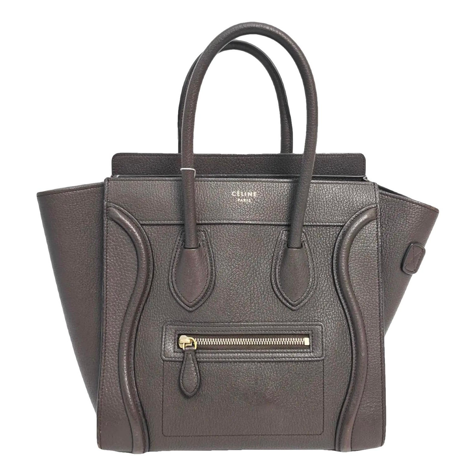 Luggage leather handbag