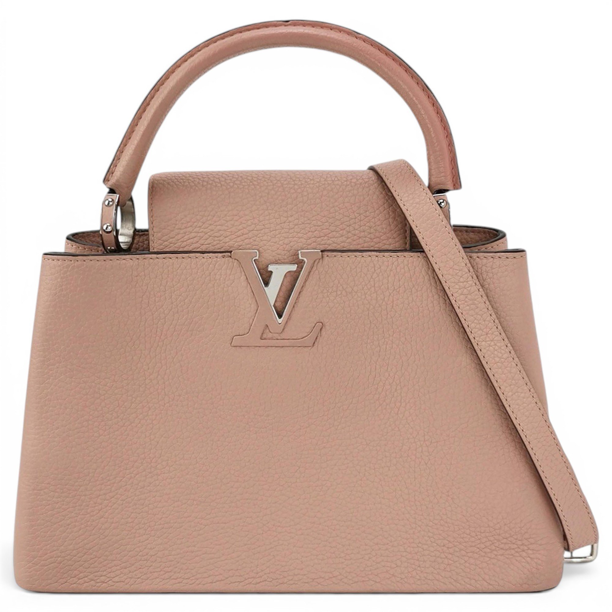 Capucines leather handbag