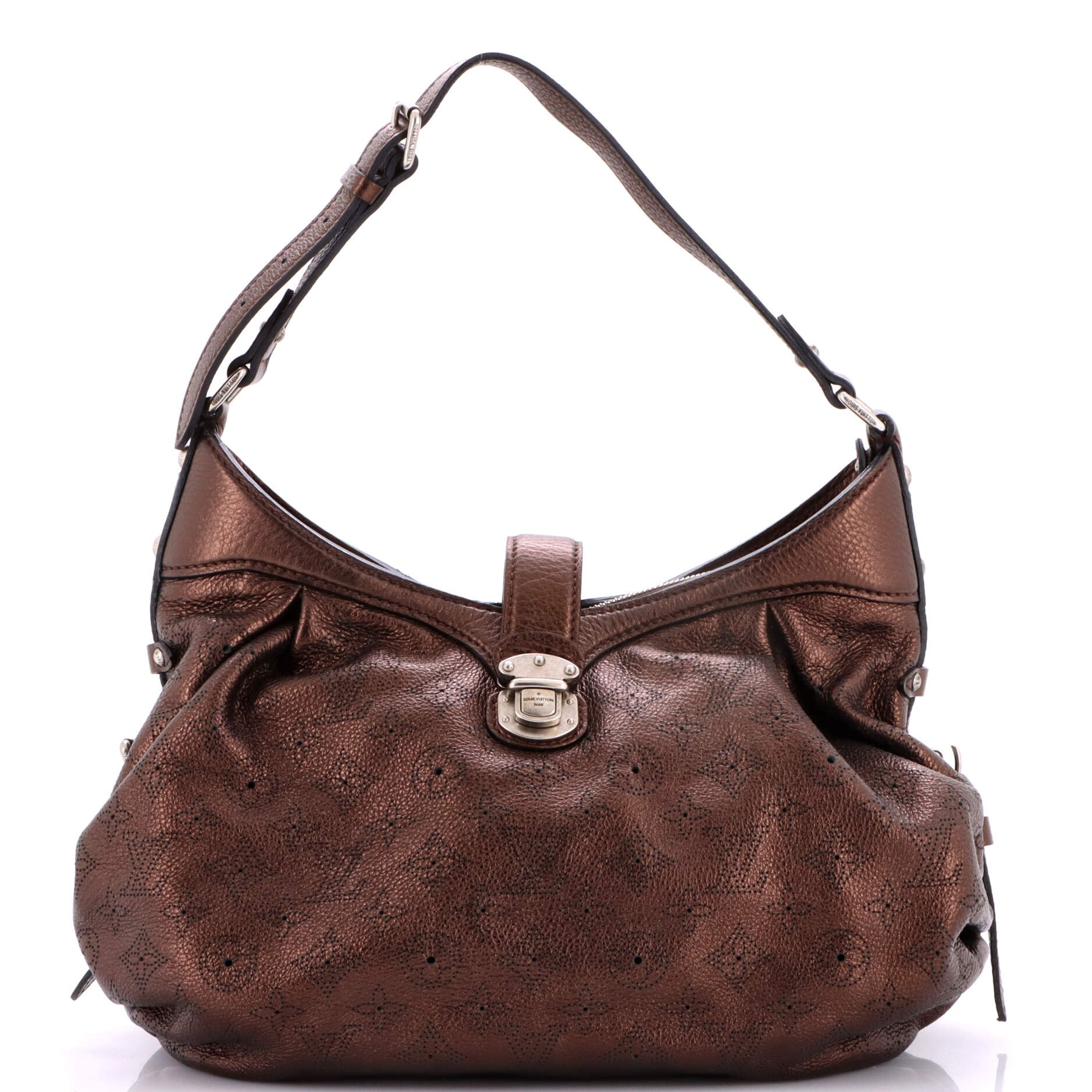 Louis Vuitton L Hobo Mahina Leather
