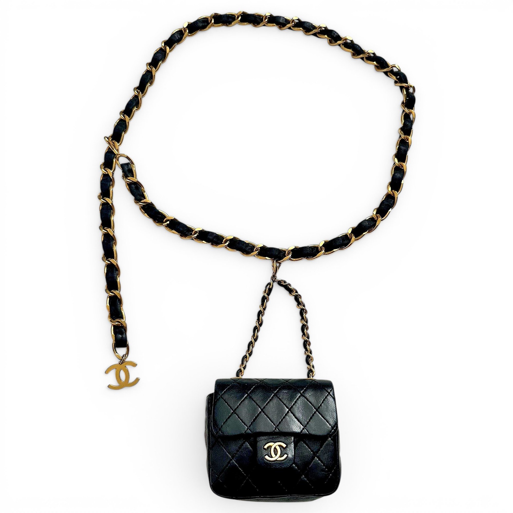 Leather mini bag