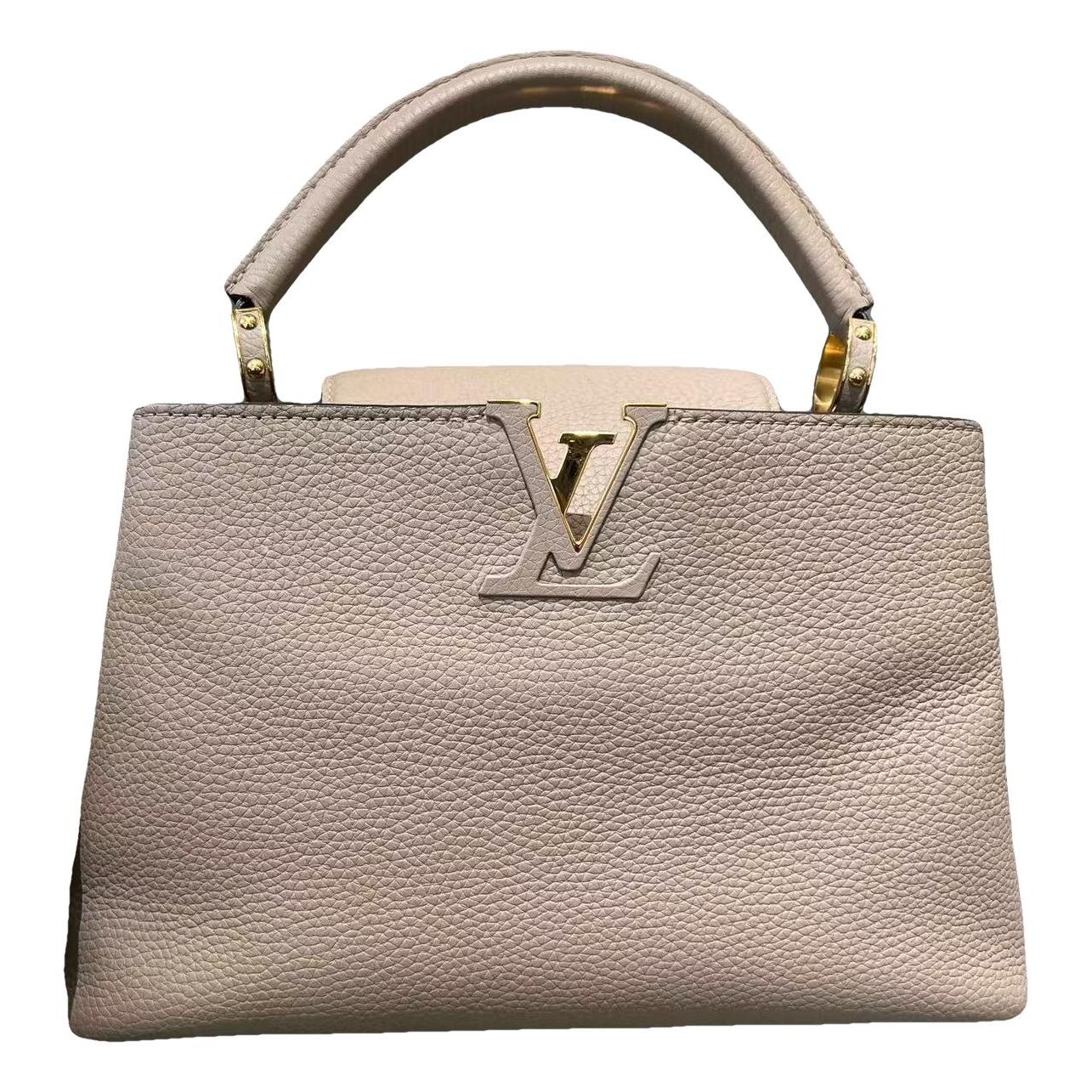 Capucines leather handbag