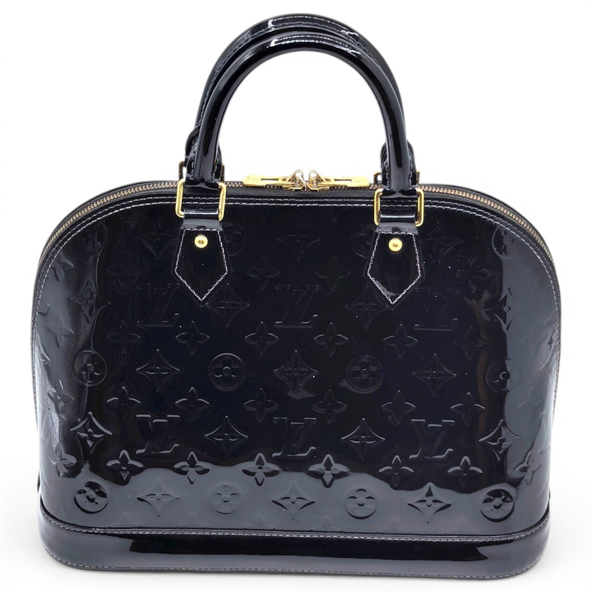 Alma patent leather tote