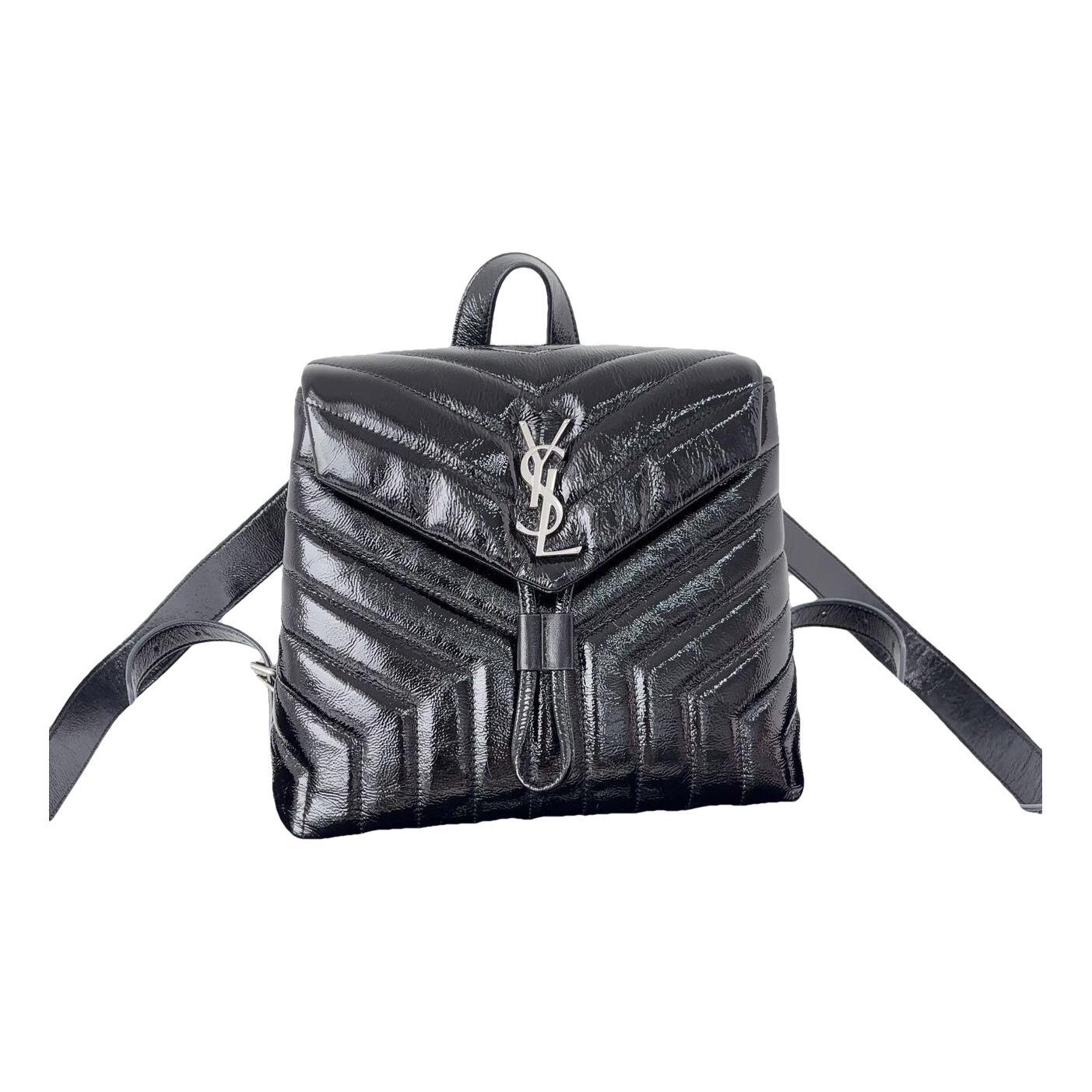Loulou leather backpack
