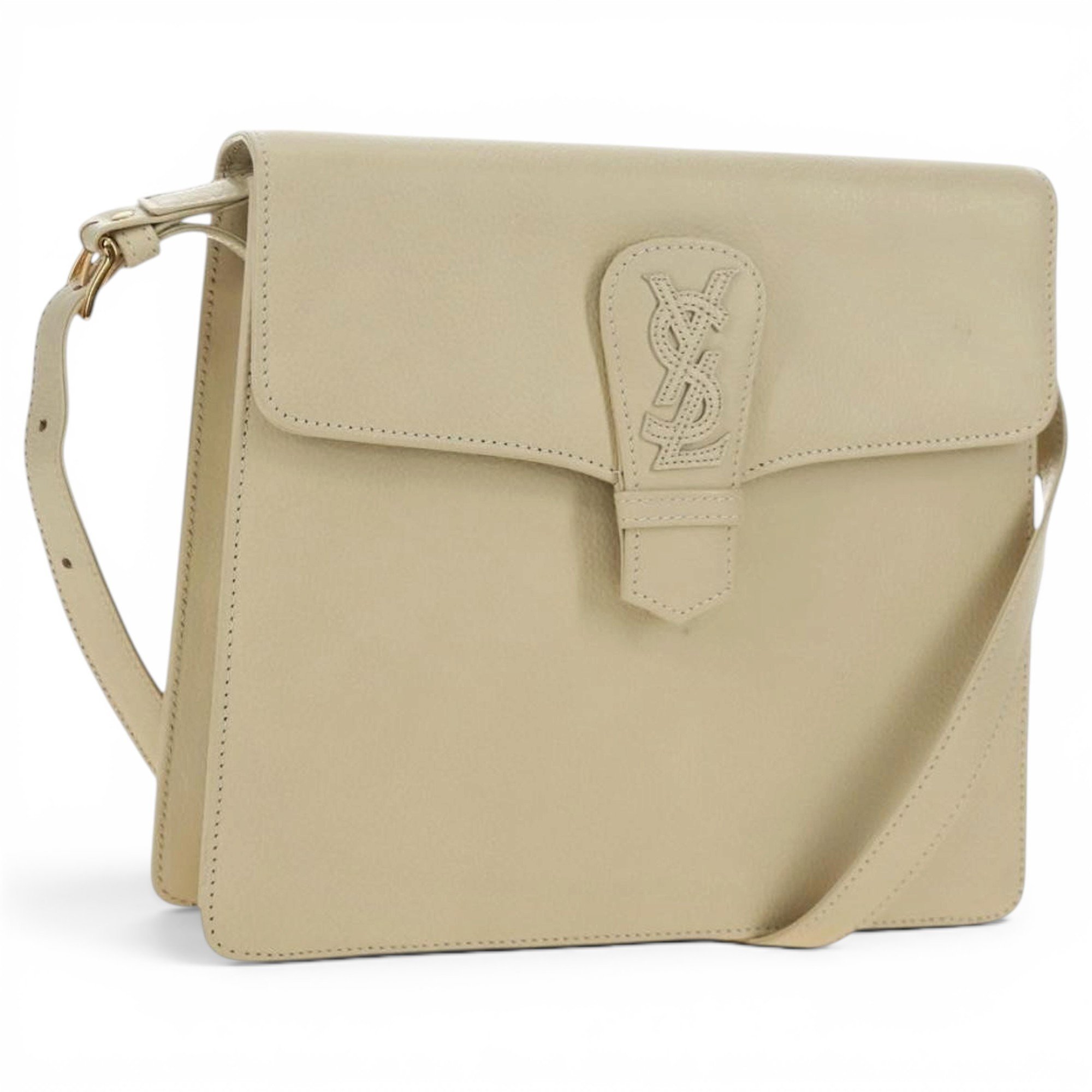Y leather handbag