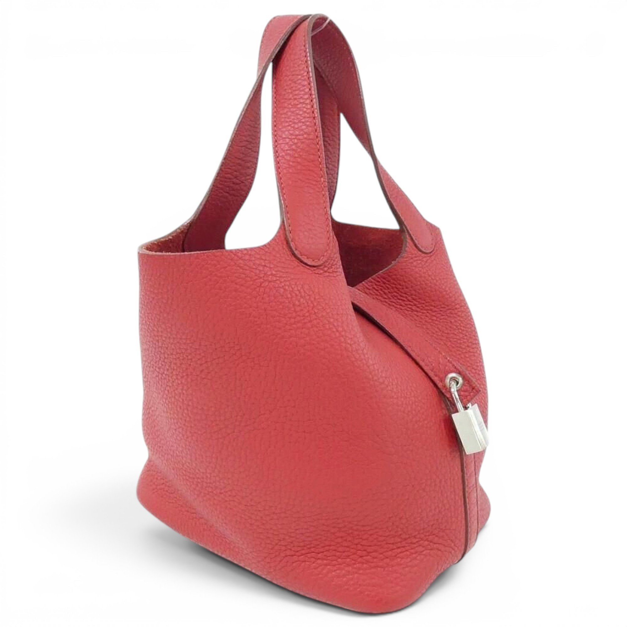 Picotin leather handbag