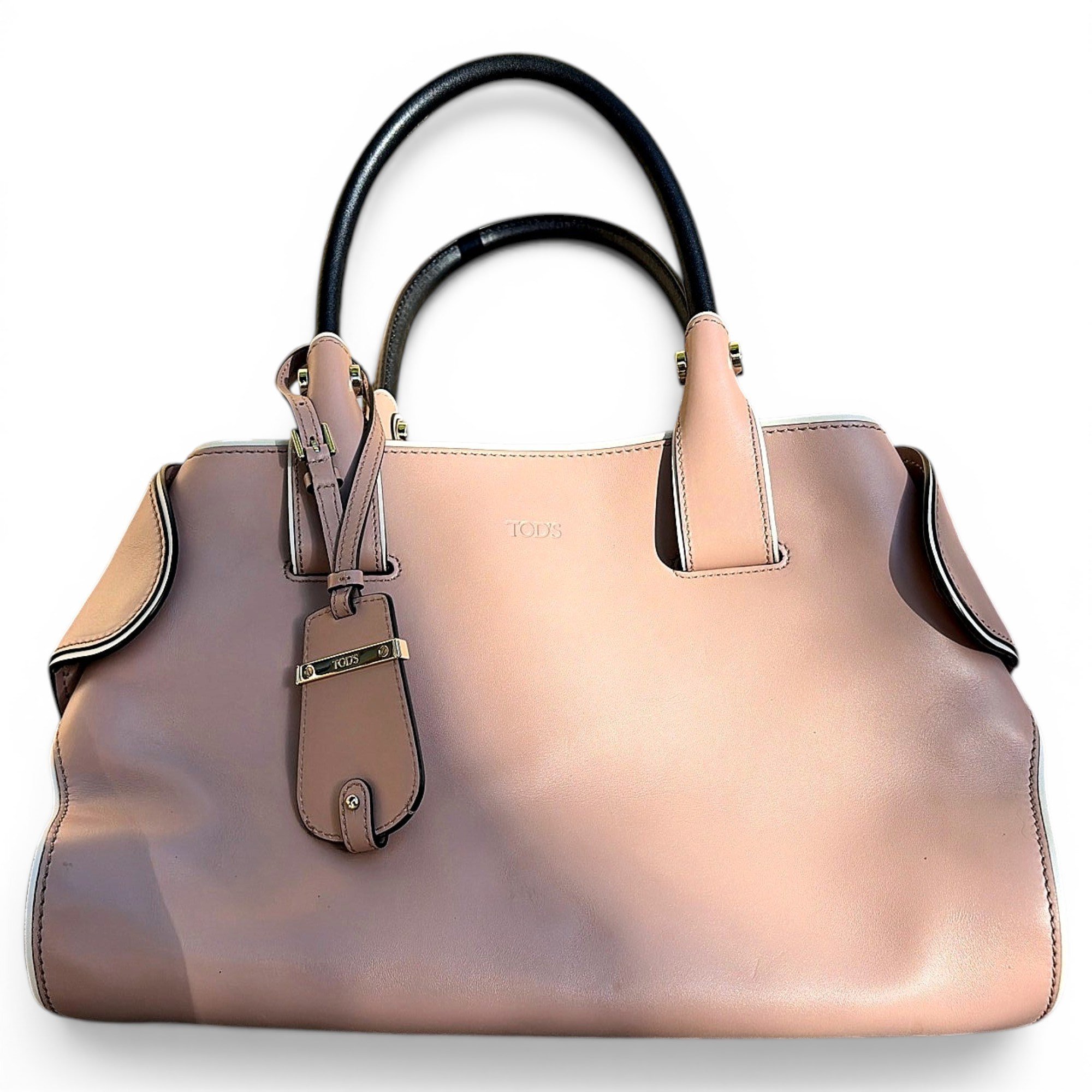 Leather tote