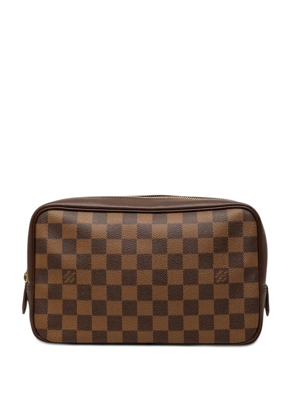 2001 Damier Ebene Trousse Toilette 25 clutch bag