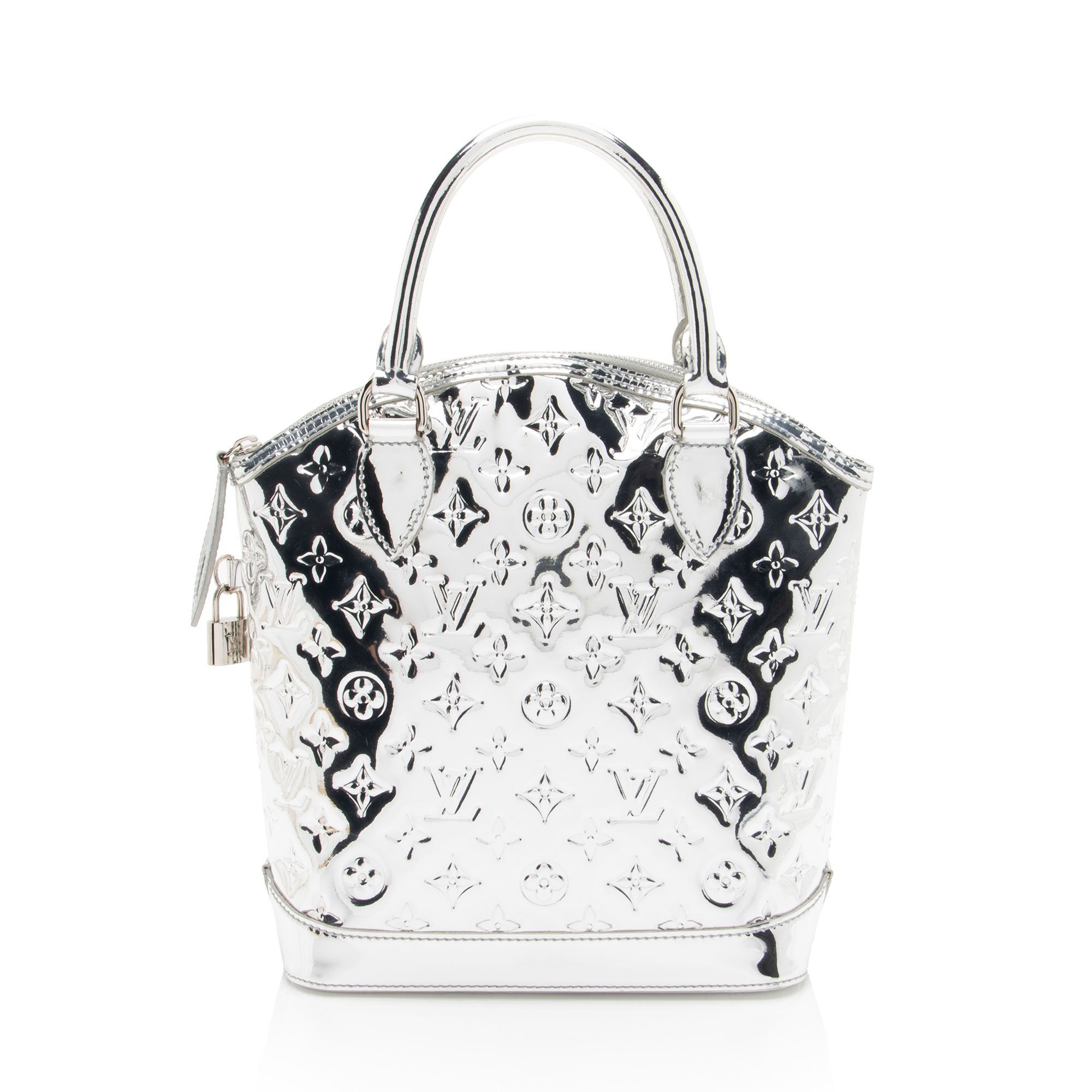 Lockit leather satchel