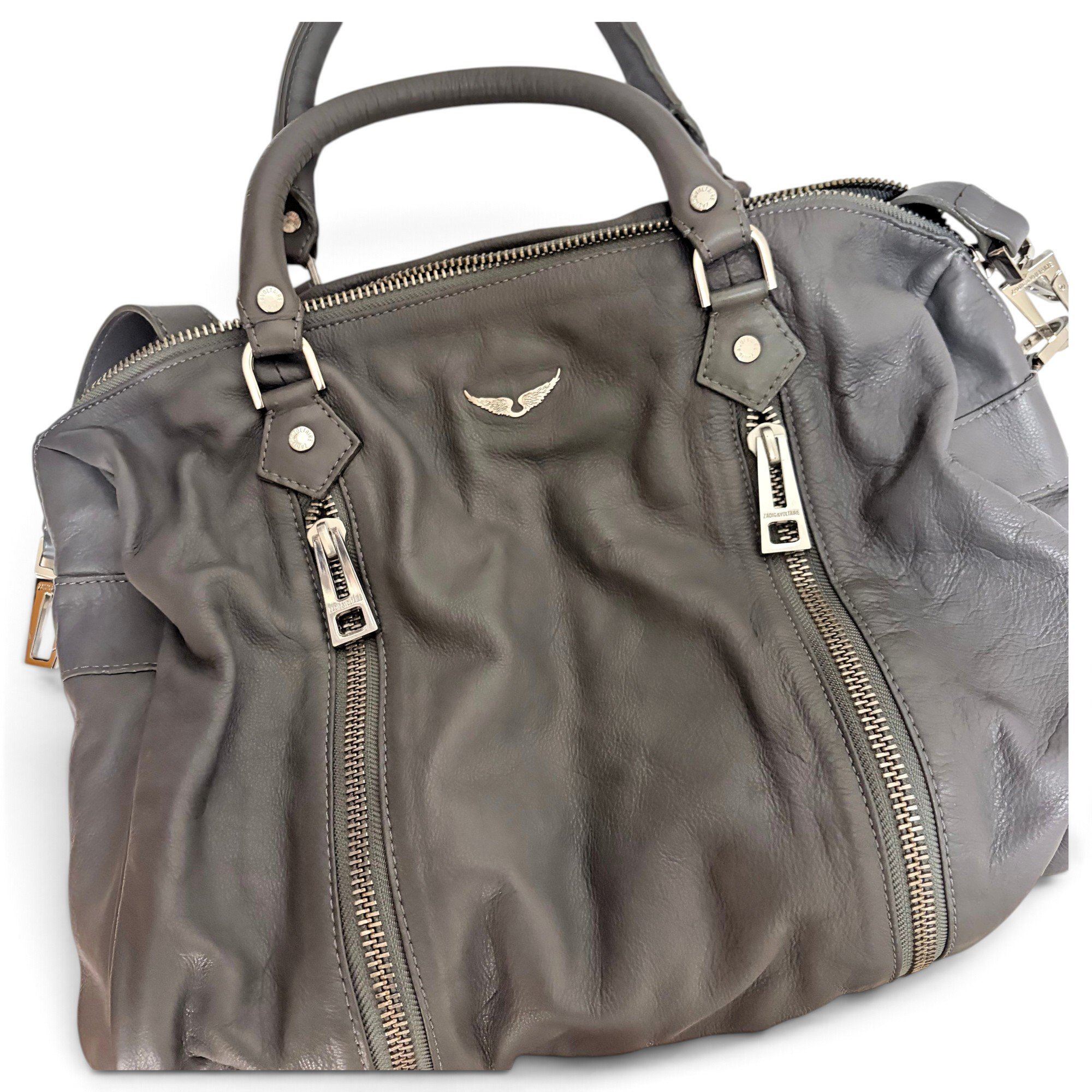 Sunny leather handbag