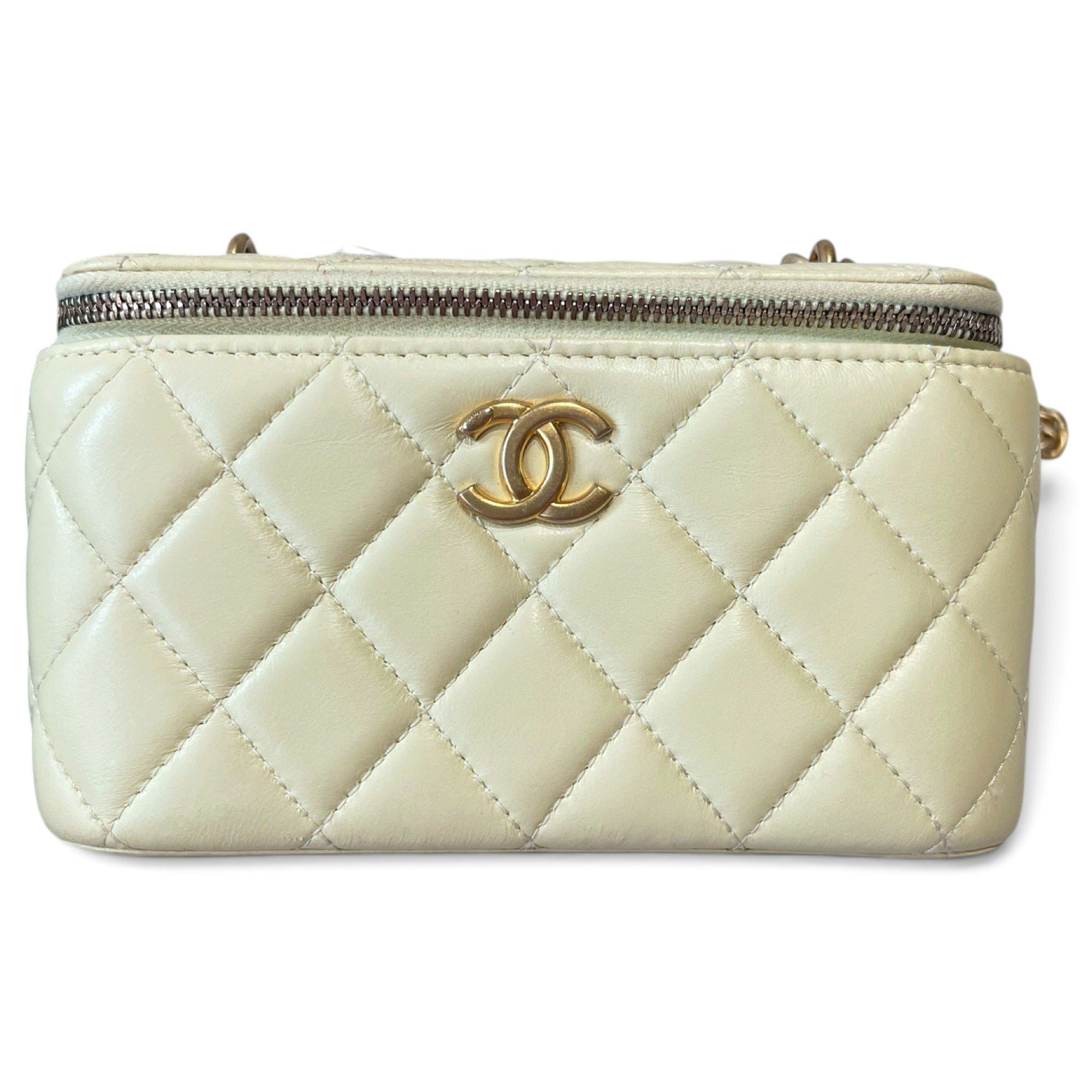Vanity leather mini bag