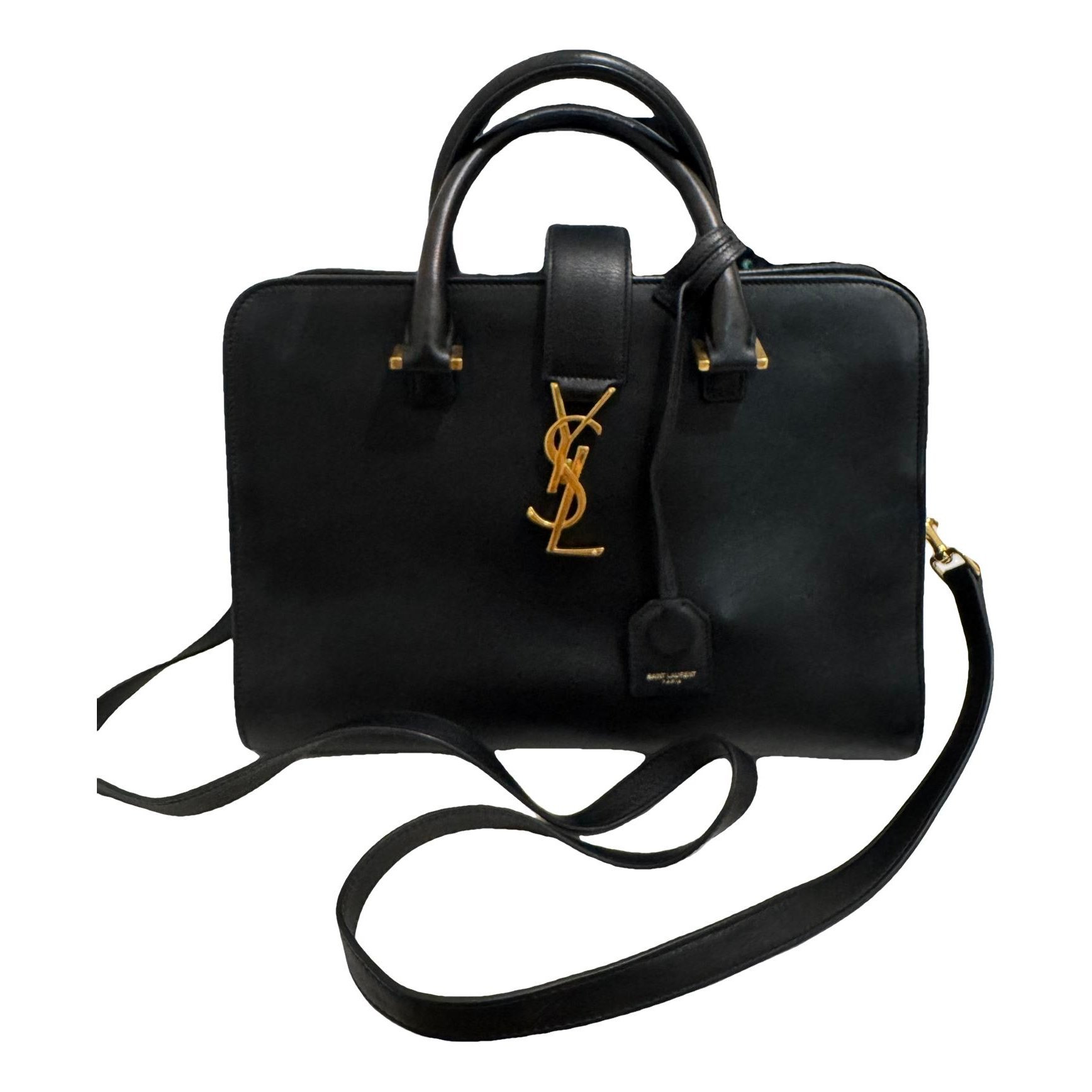 Monogram Cabas leather handbag