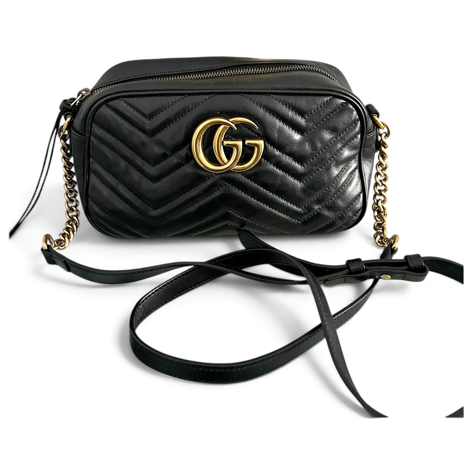 GG Marmont leather crossbody bag