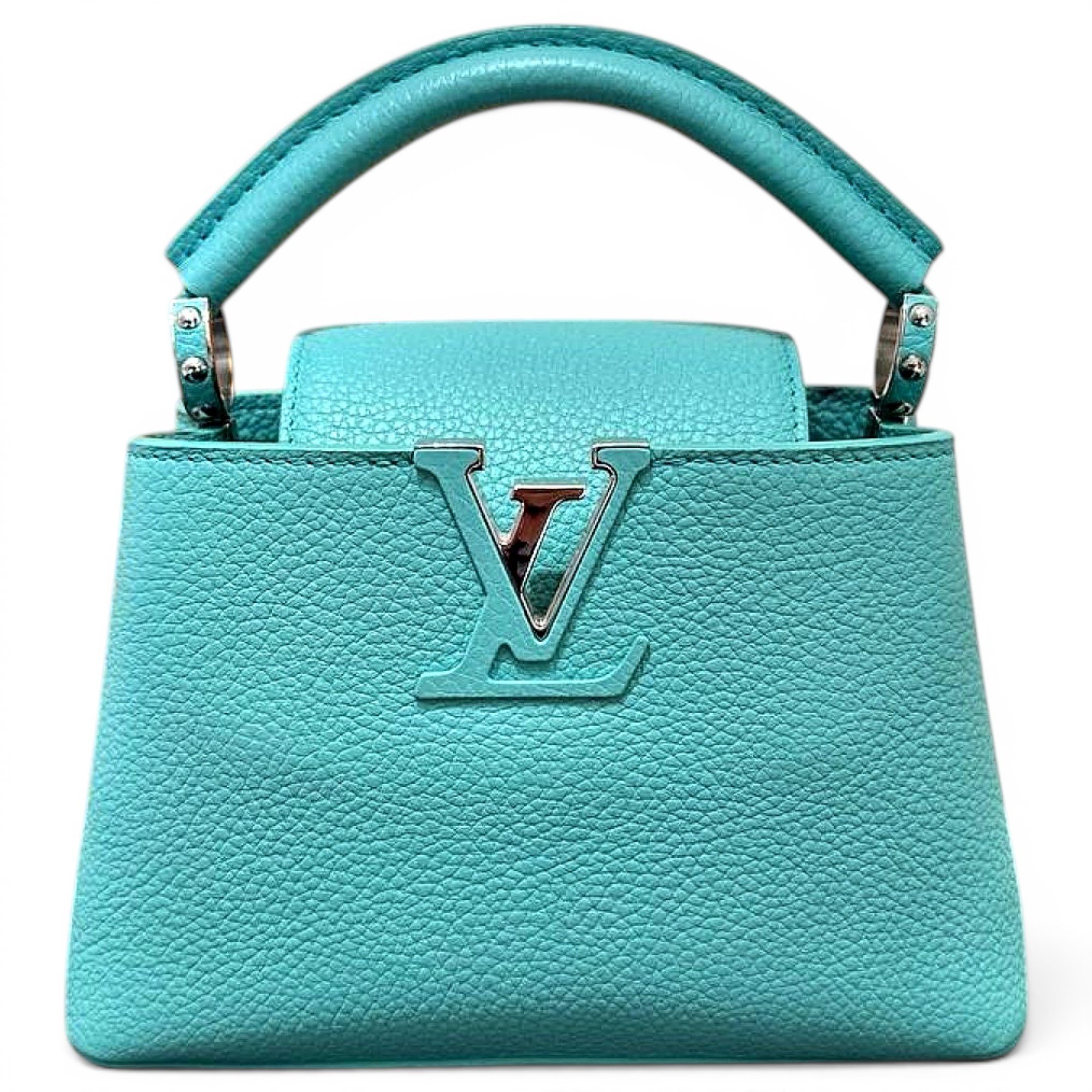 Capucines leather handbag