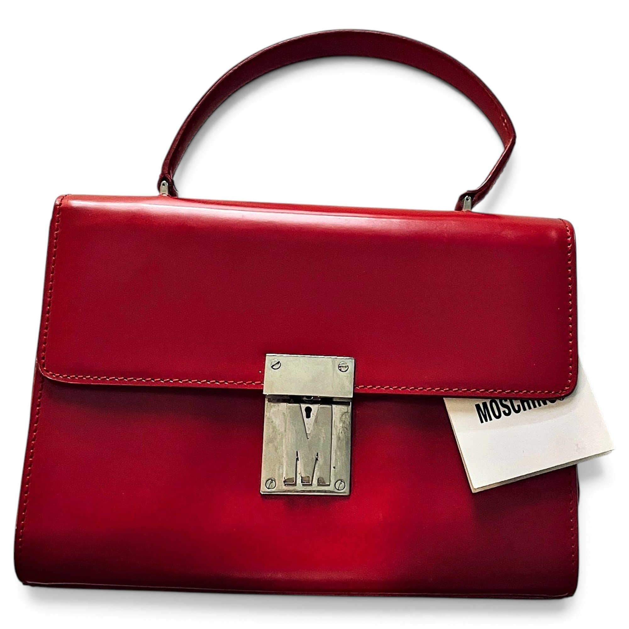 Moschino Leather tote