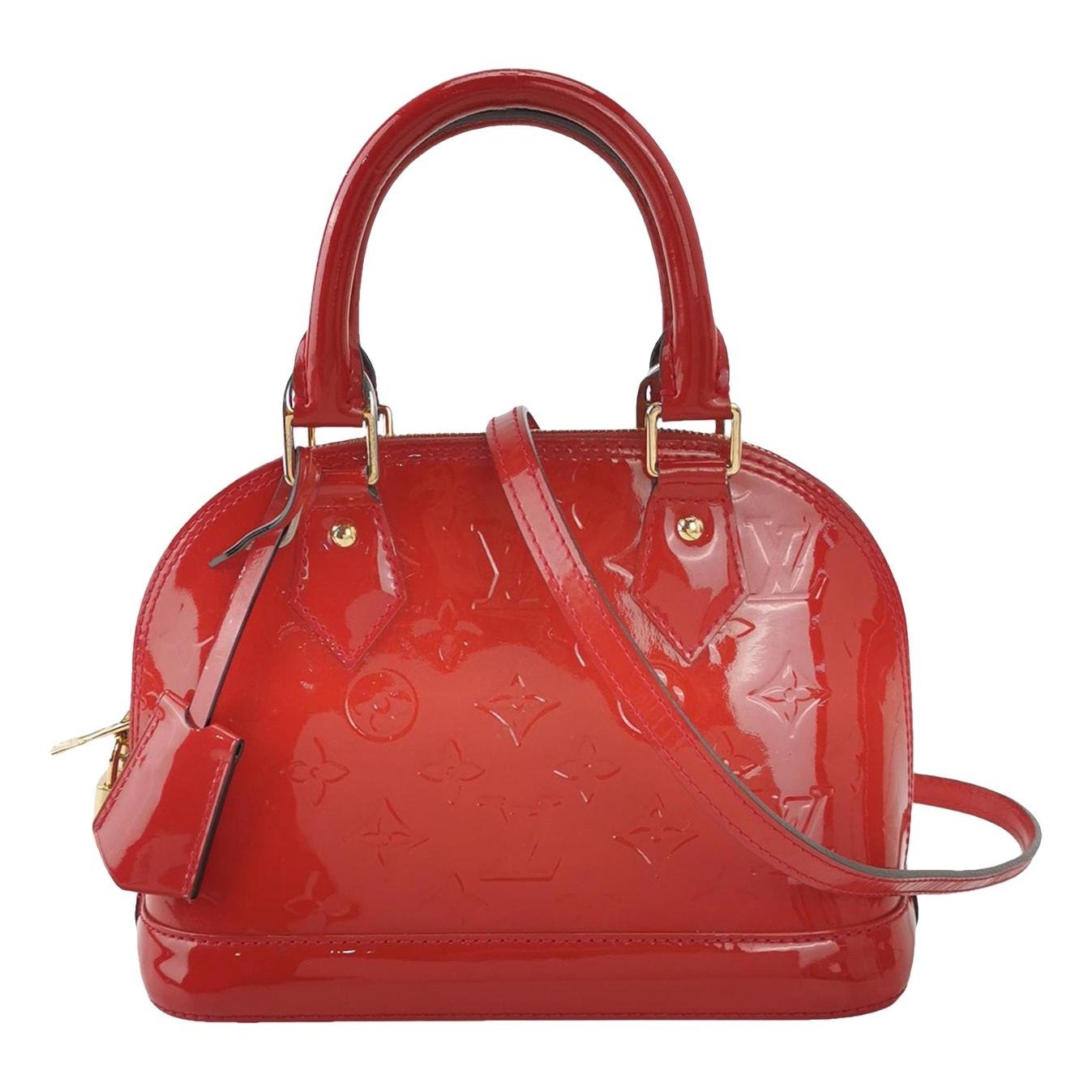 Alma BB patent leather handbag