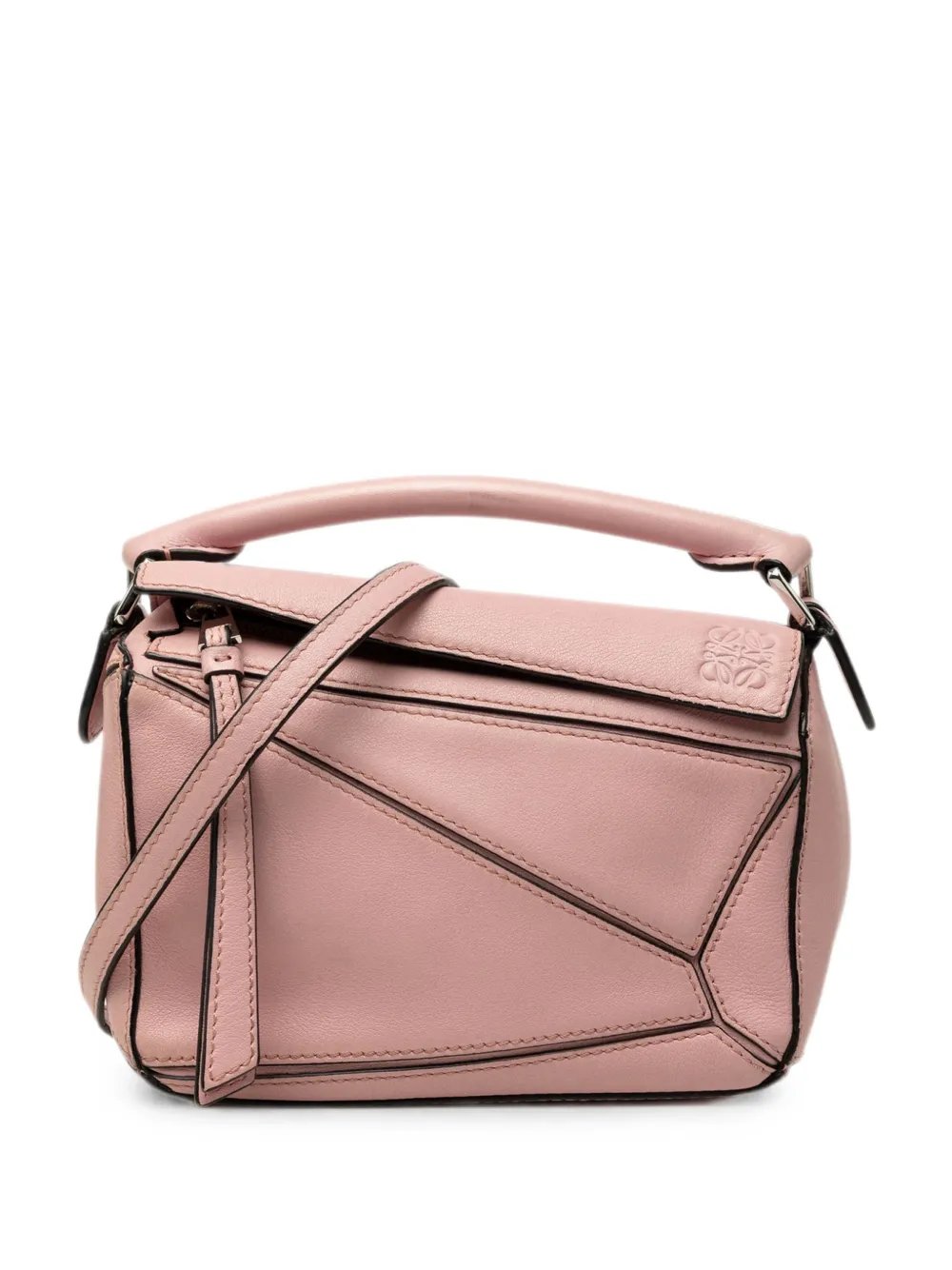 2019 Mini Calfskin Puzzle satchel