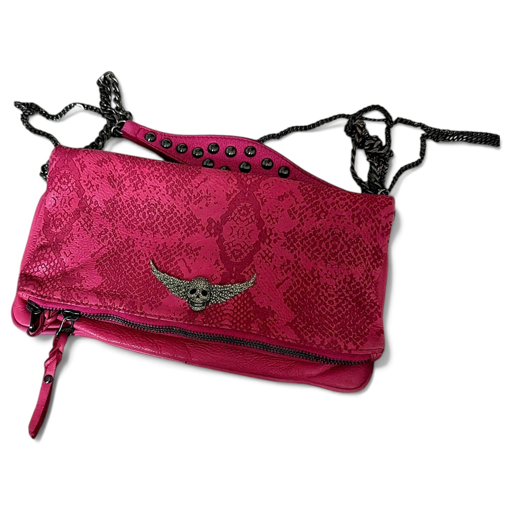 Rock leather handbag
