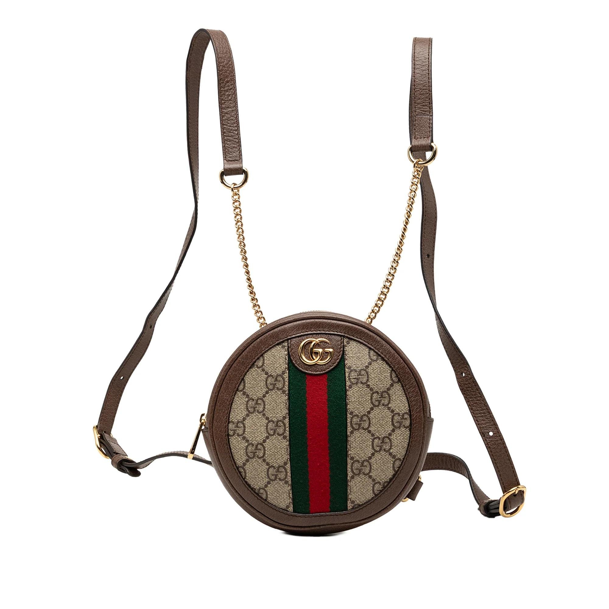Ophidia leather backpack