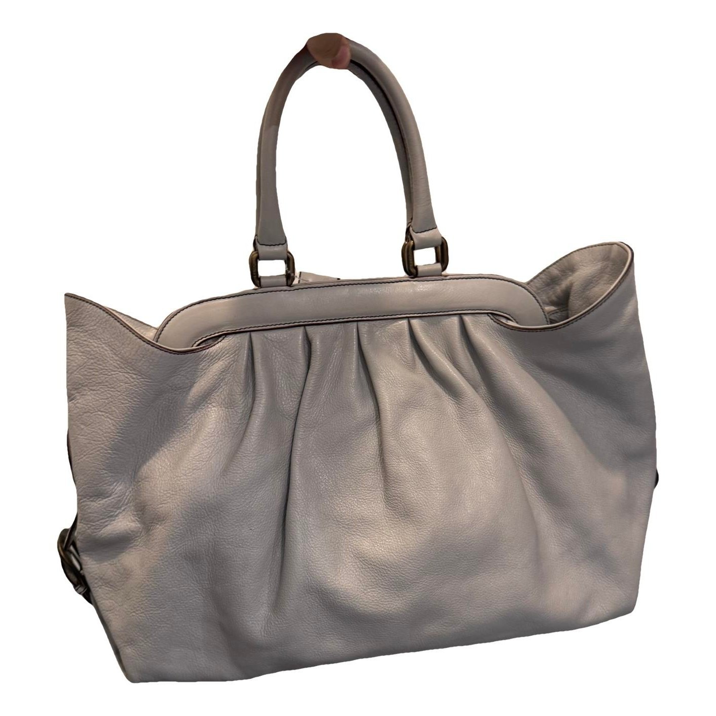 Leather handbag
