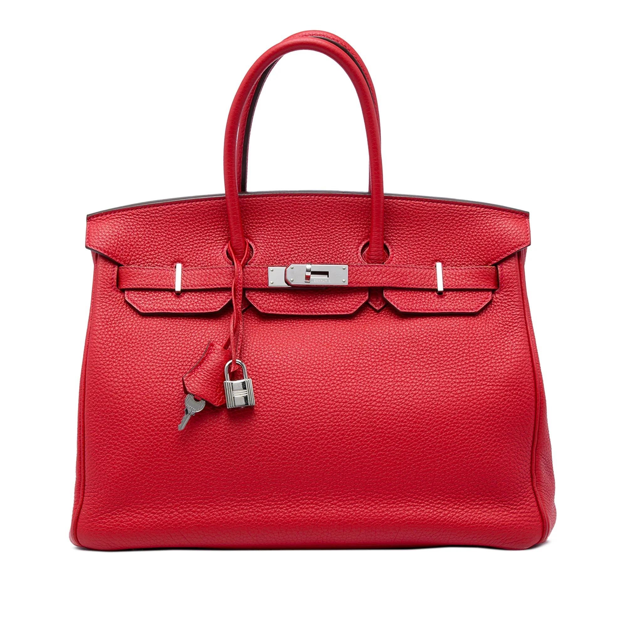 Birkin Shoulder pony-style calfskin handbag