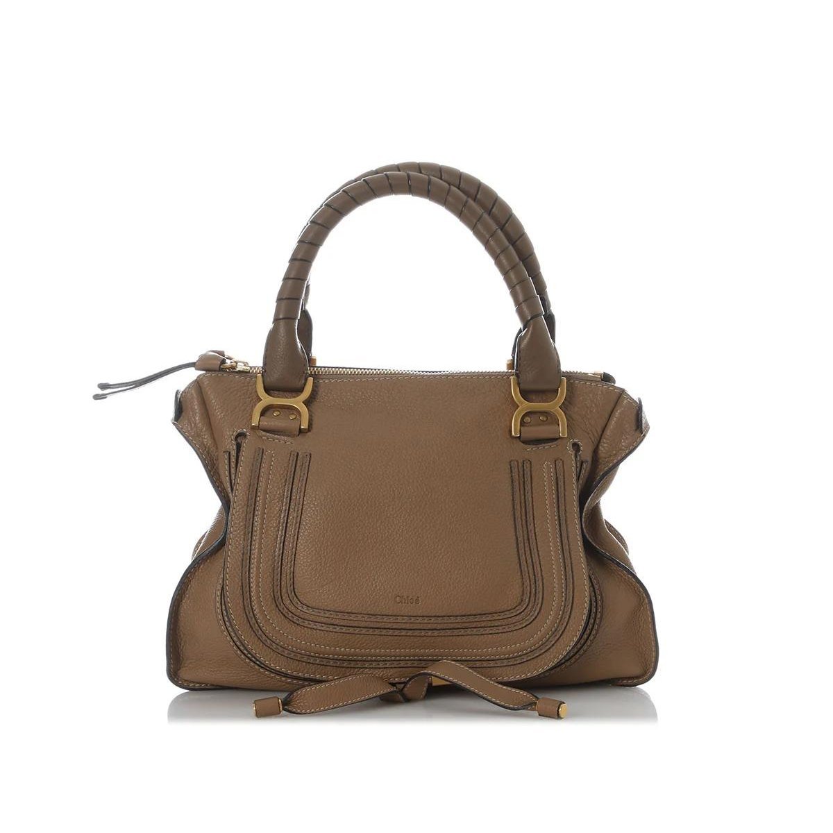 Marcie leather satchel