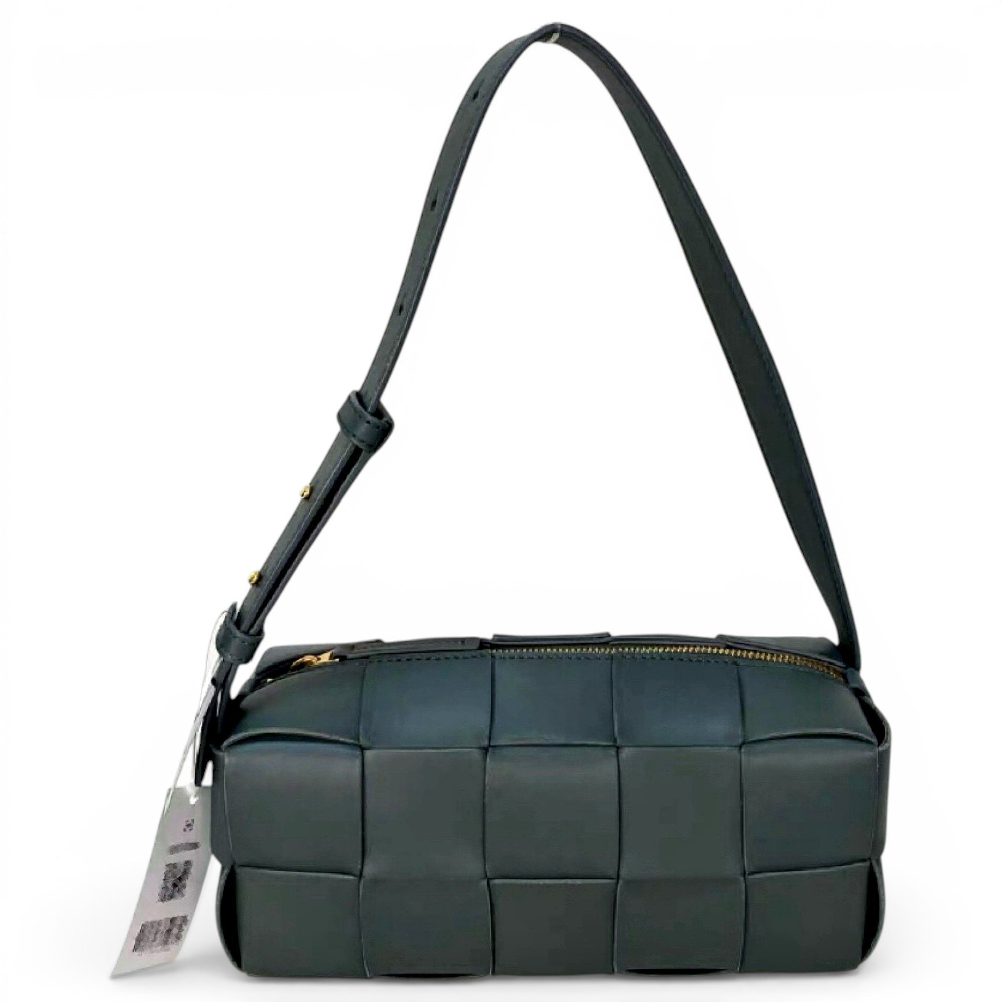 Brick Cassette leather handbag