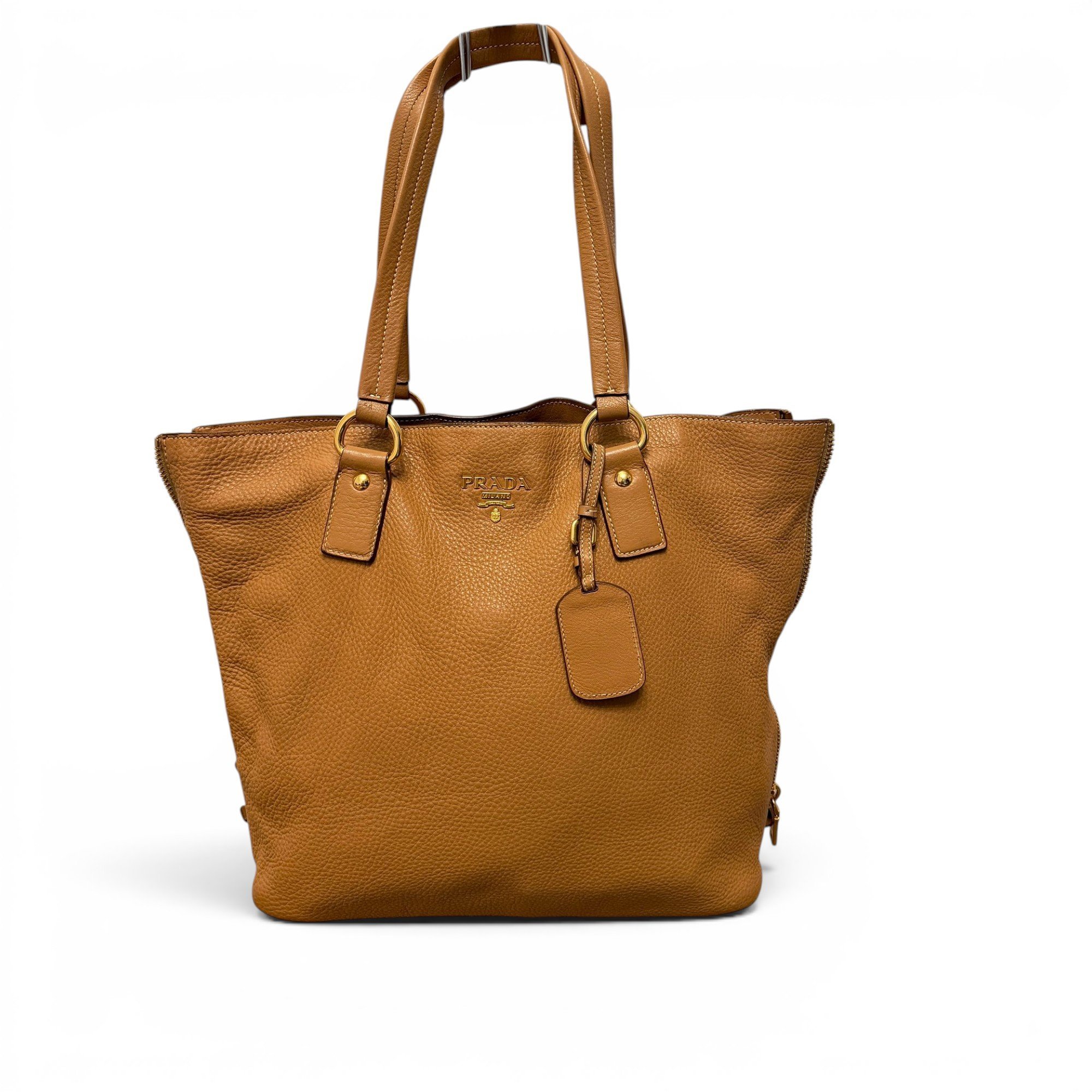 Leather tote