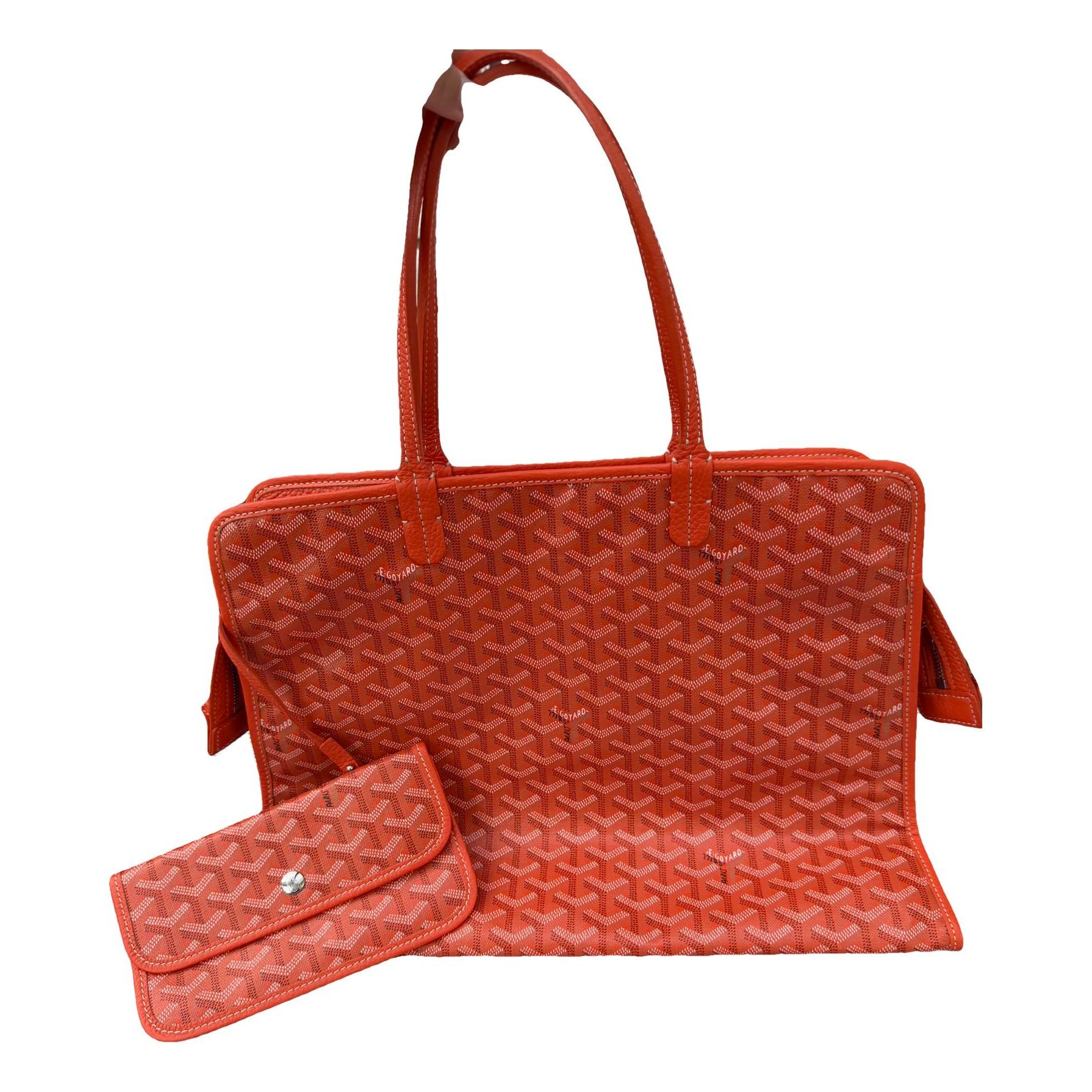 Goyard Hardy leather handbag