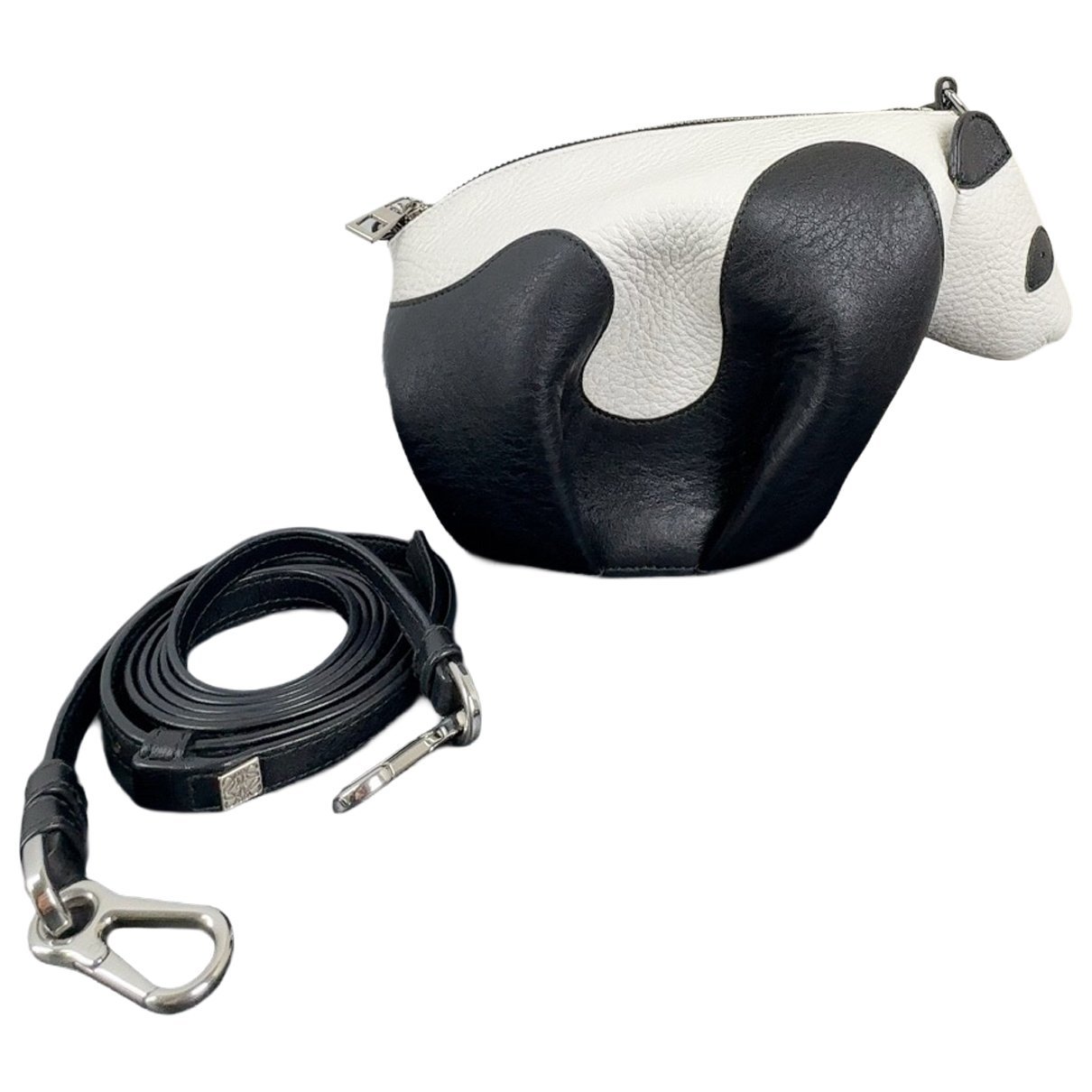Animals leather crossbody bag