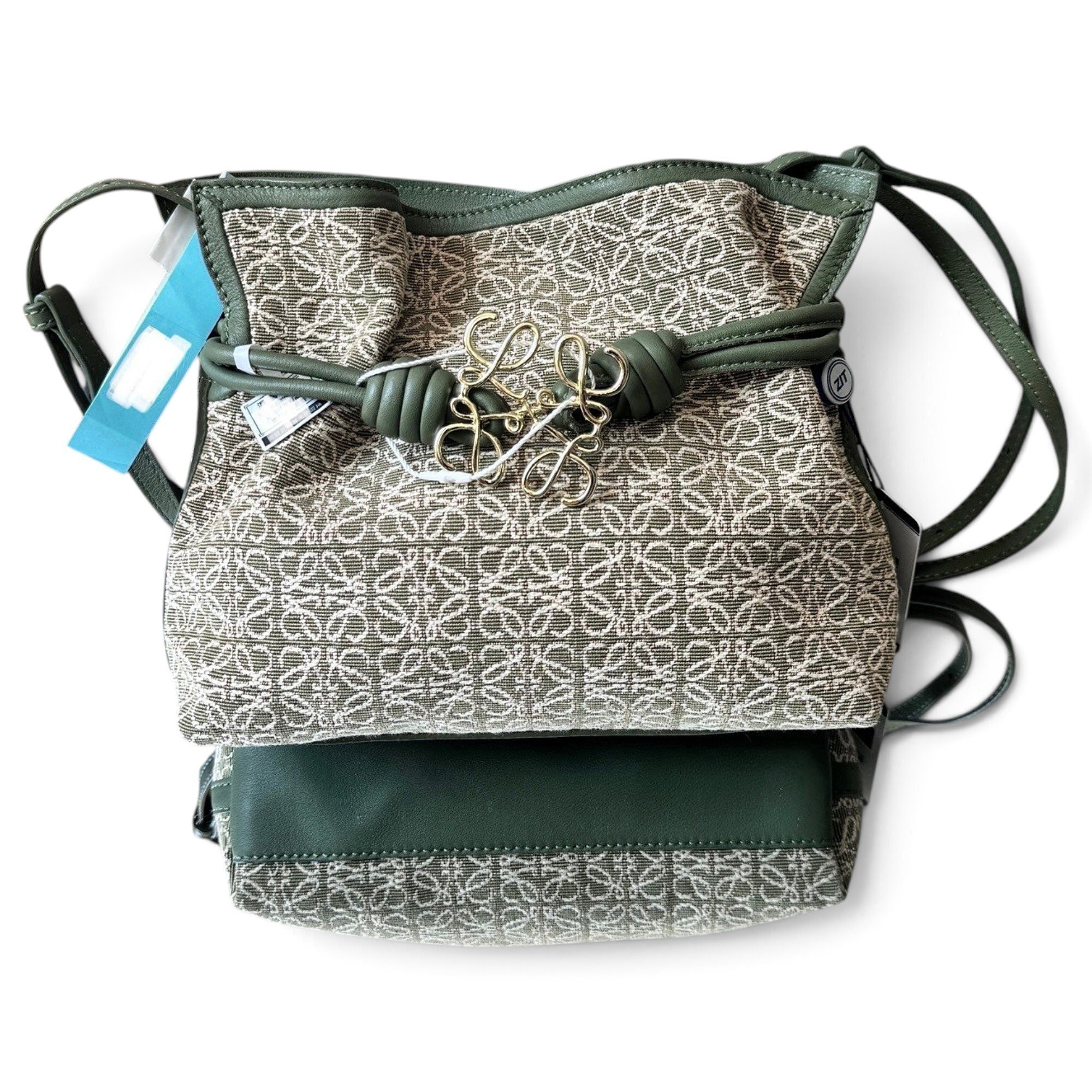Flamenco cloth crossbody bag