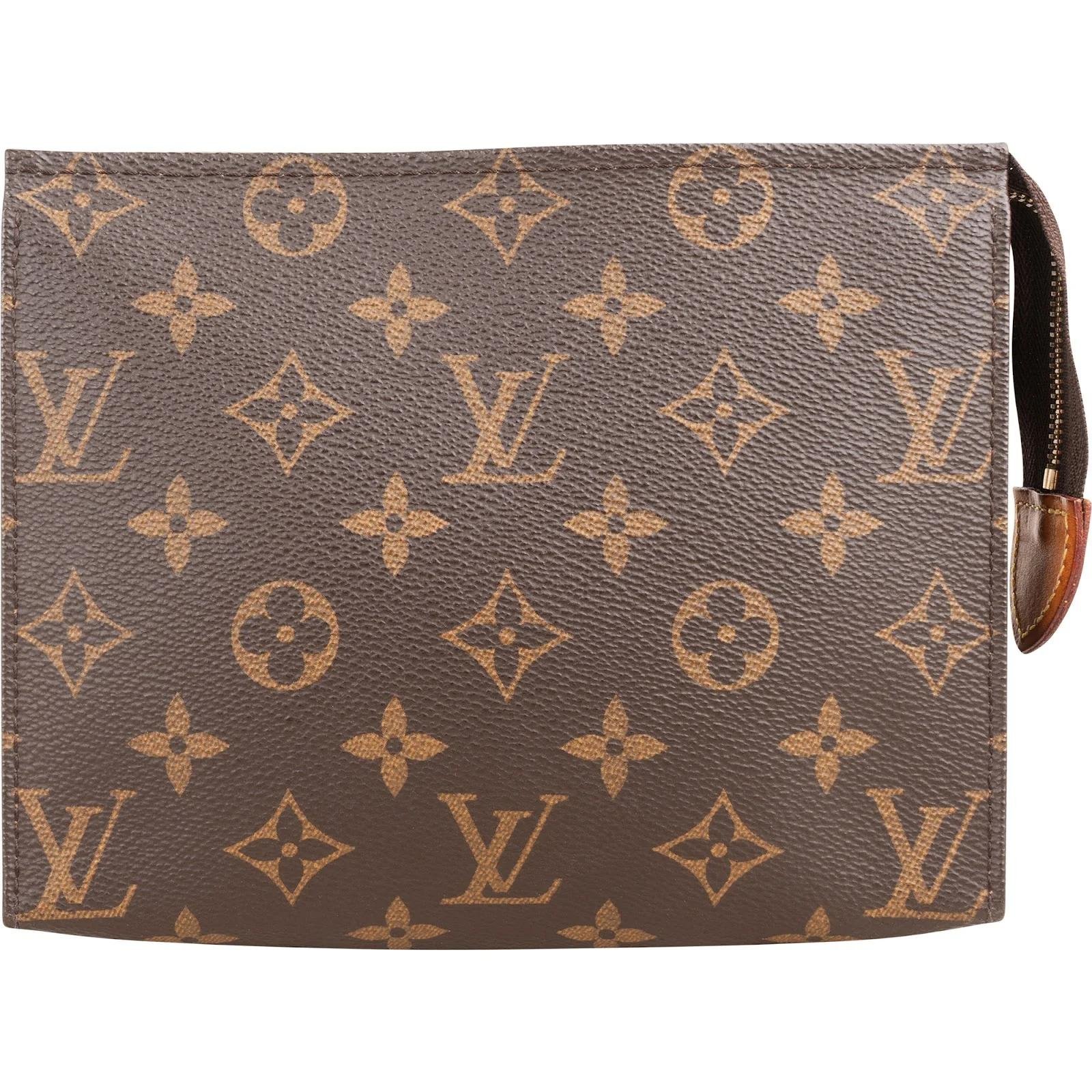 Poche toilette leather vanity case