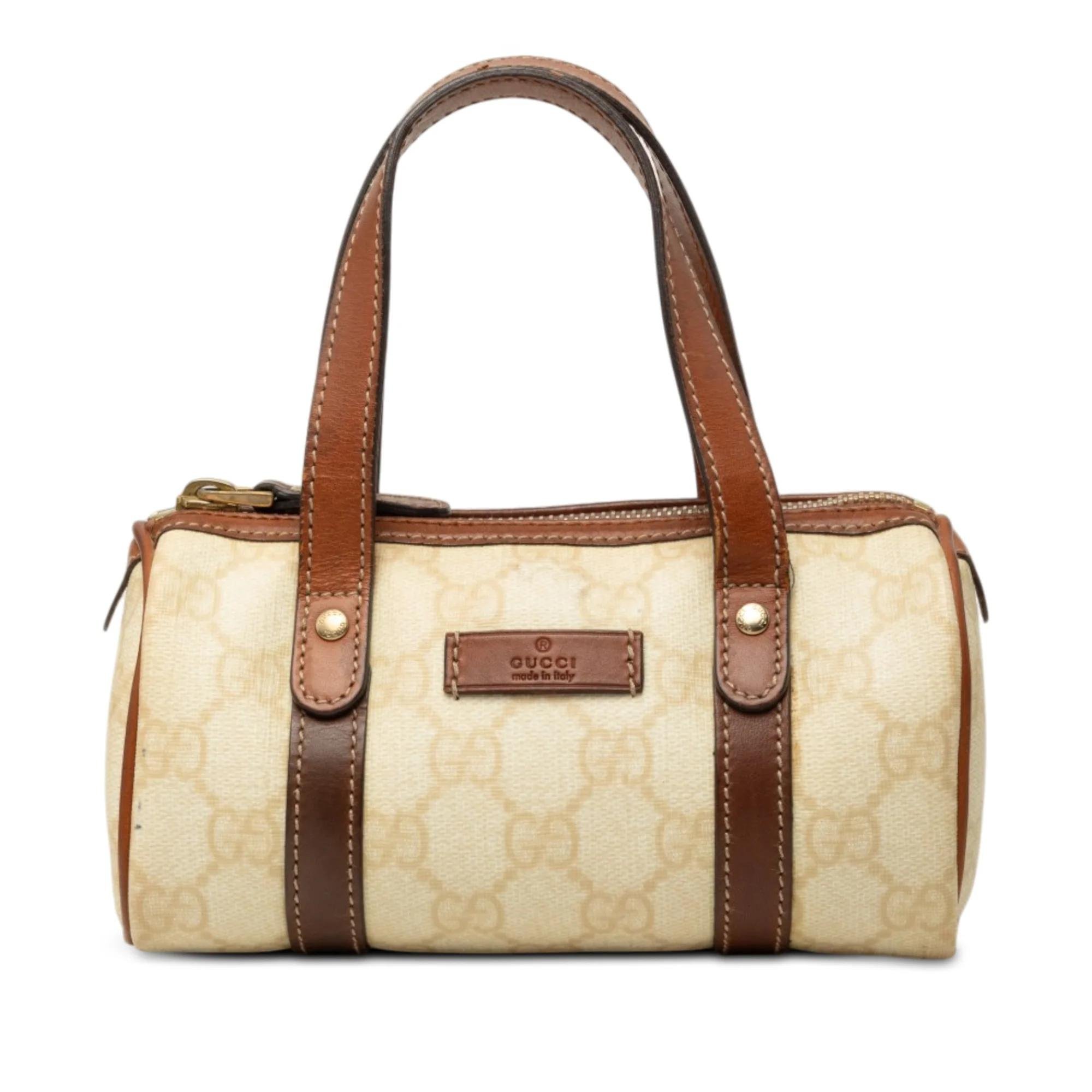 Boston leather bag