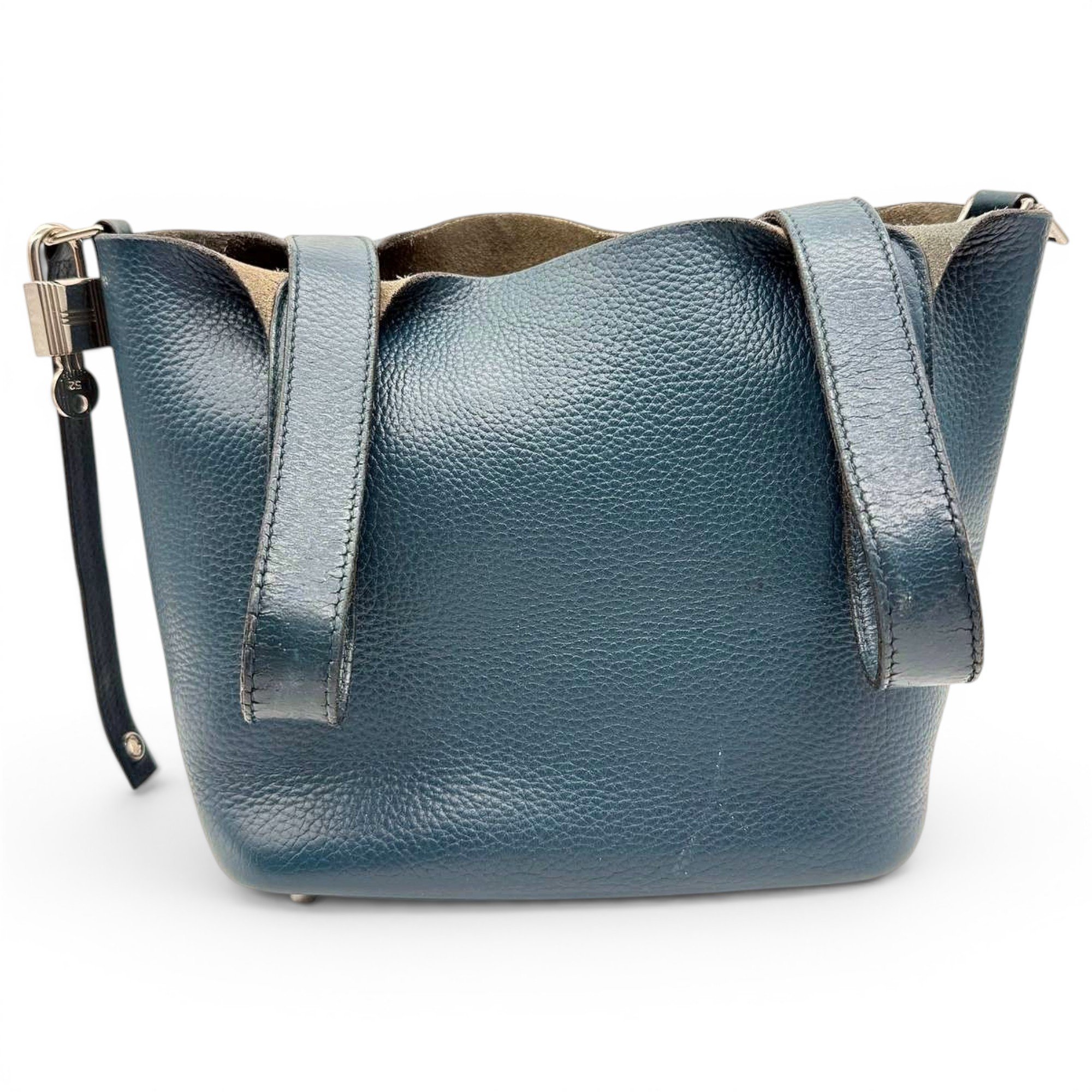 Picotin leather tote